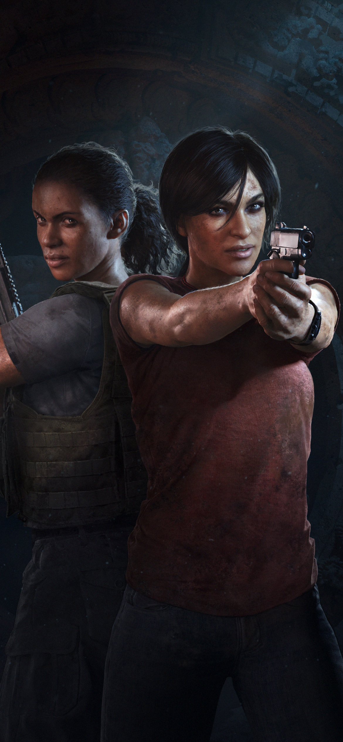 Download mobile wallpaper Uncharted, Video Game, Uncharted: The Lost Legacy, Chloe Frazer, Nadine Ross for free.
