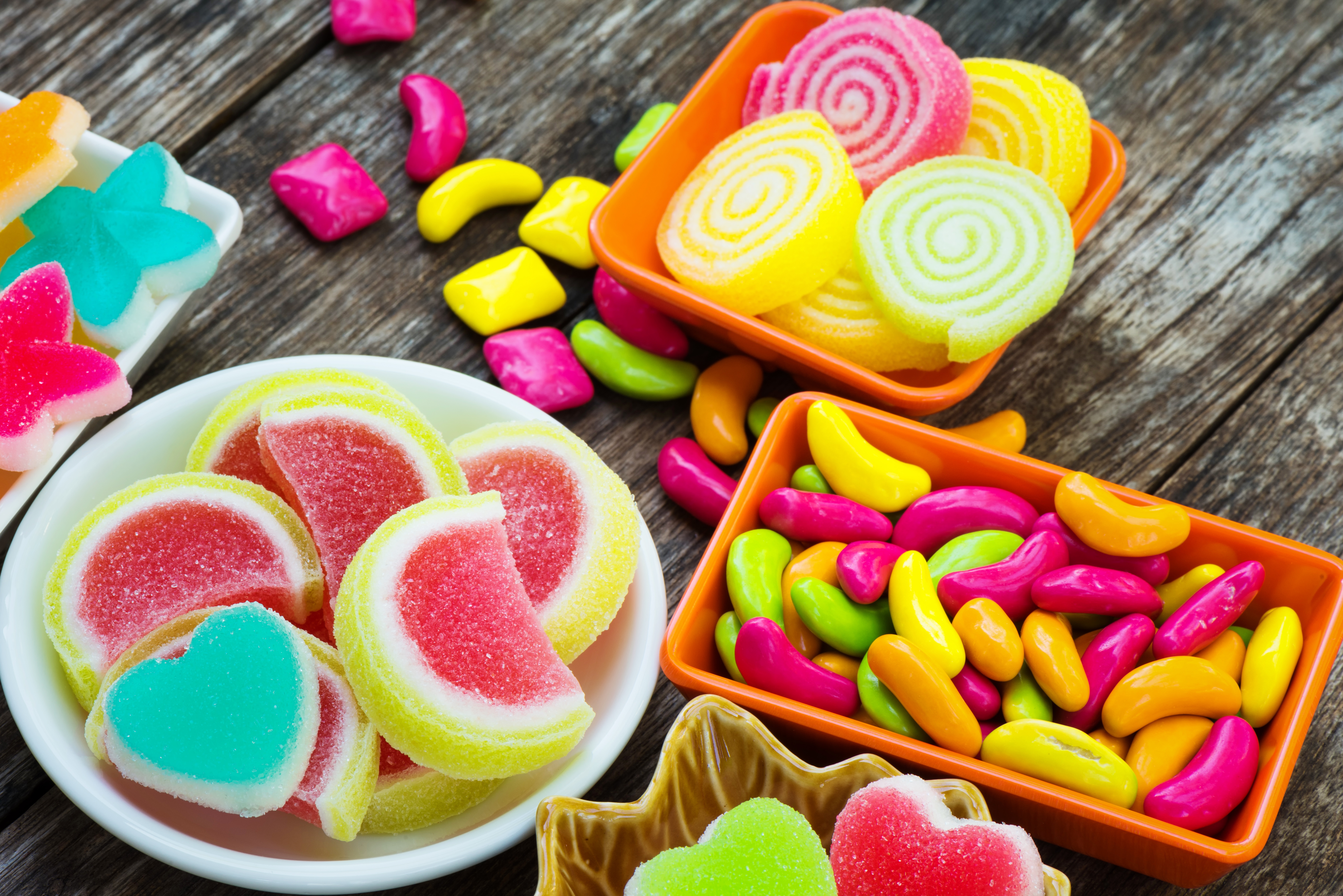 Download mobile wallpaper Food, Colors, Sweets, Candy for free.