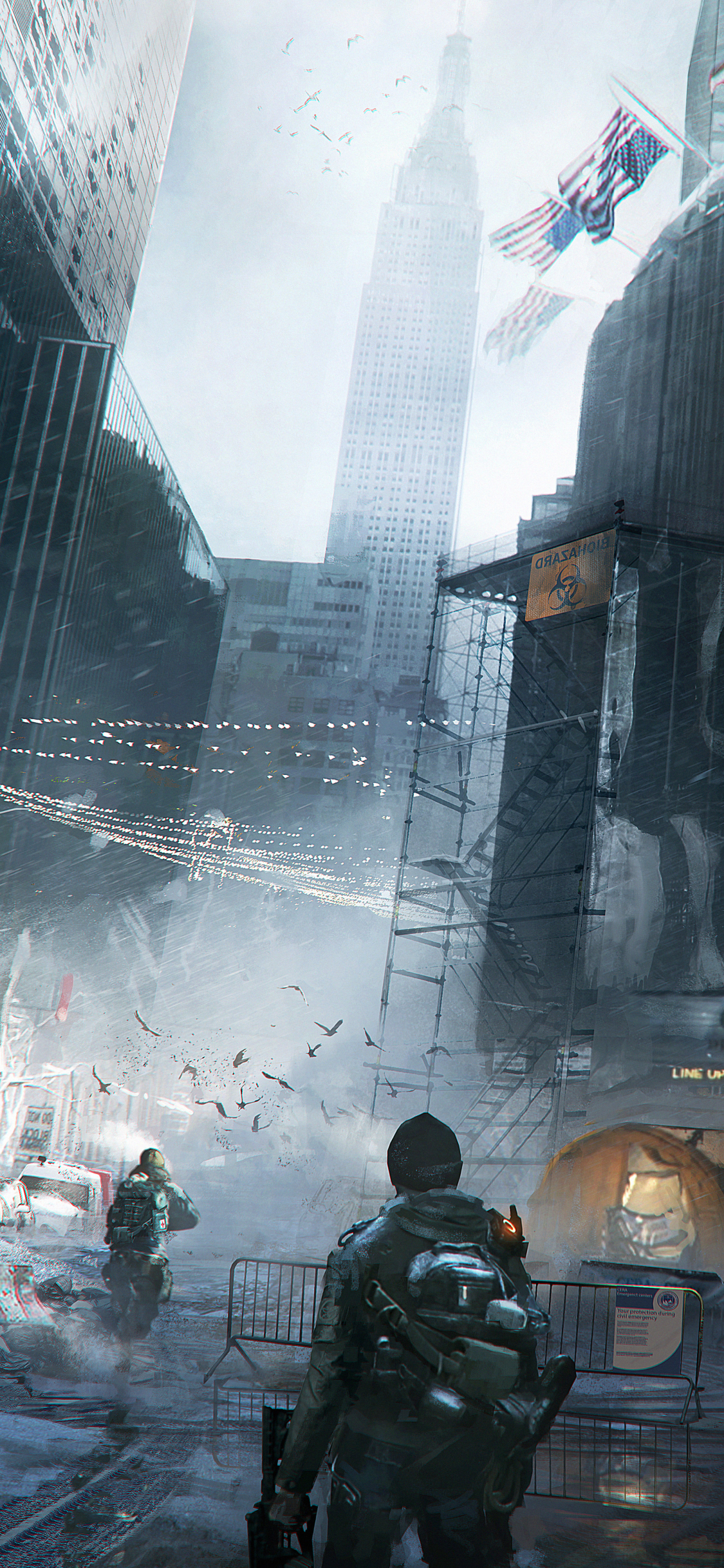 Download mobile wallpaper City, Soldier, Video Game, Tom Clancy's The Division for free.