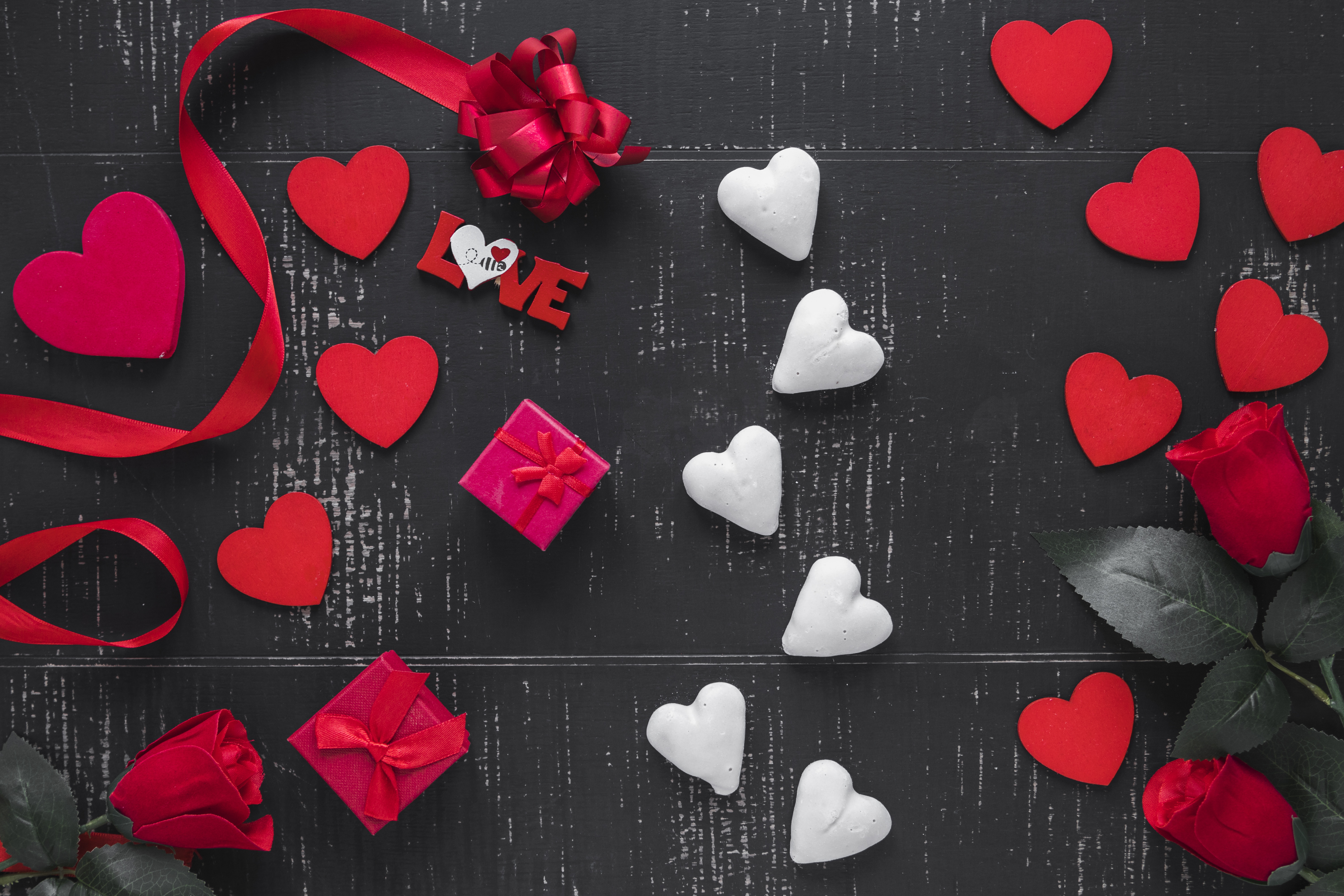 Free download wallpaper Love, Rose, Gift, Heart, Photography, Ribbon on your PC desktop