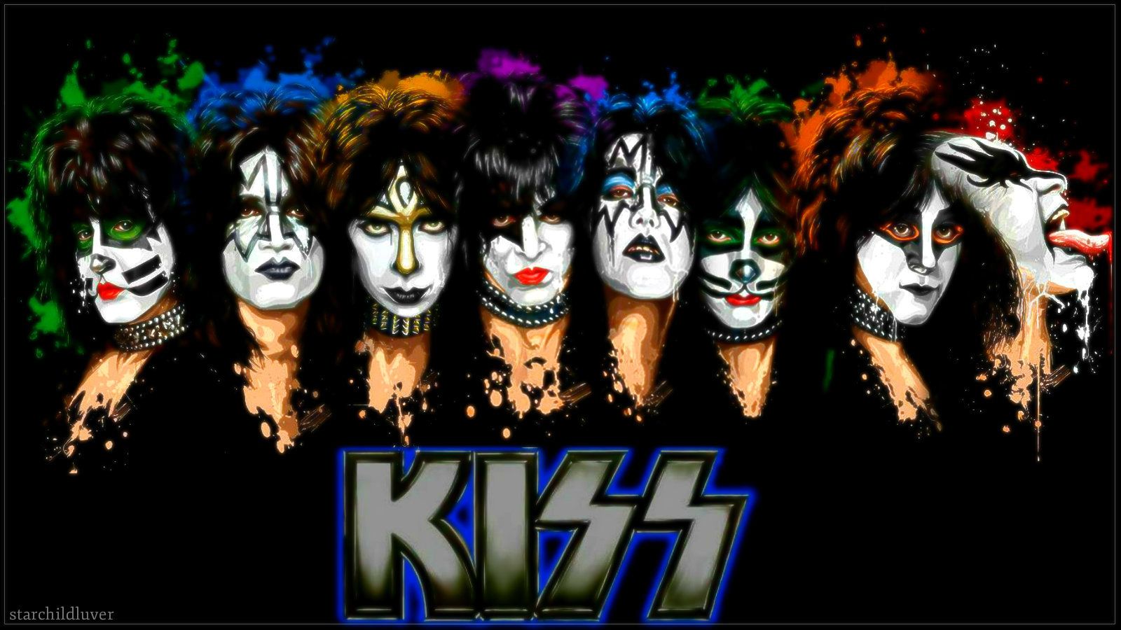 Download mobile wallpaper Music, Kiss for free.