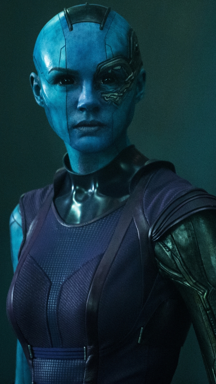 Descarga gratuita de fondo de pantalla para móvil de Películas, Guardianes De La Galaxia, Karen Gillan, Nebulosa (Marvel Comics).