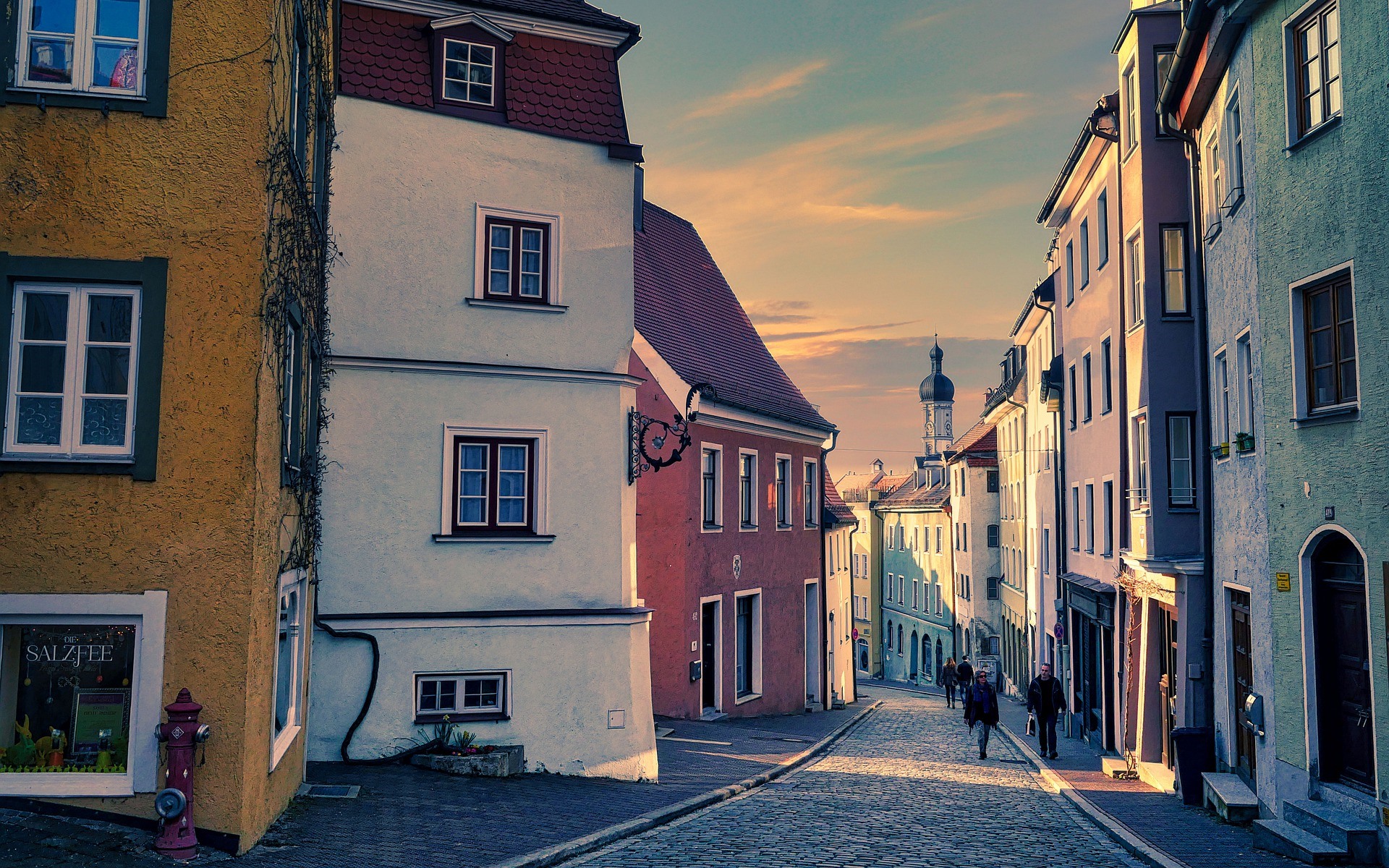 Laden Sie das Städte, Stadt, Haus, Deutschland, Menschengemacht, Landsberg Am Lech-Bild kostenlos auf Ihren PC-Desktop herunter