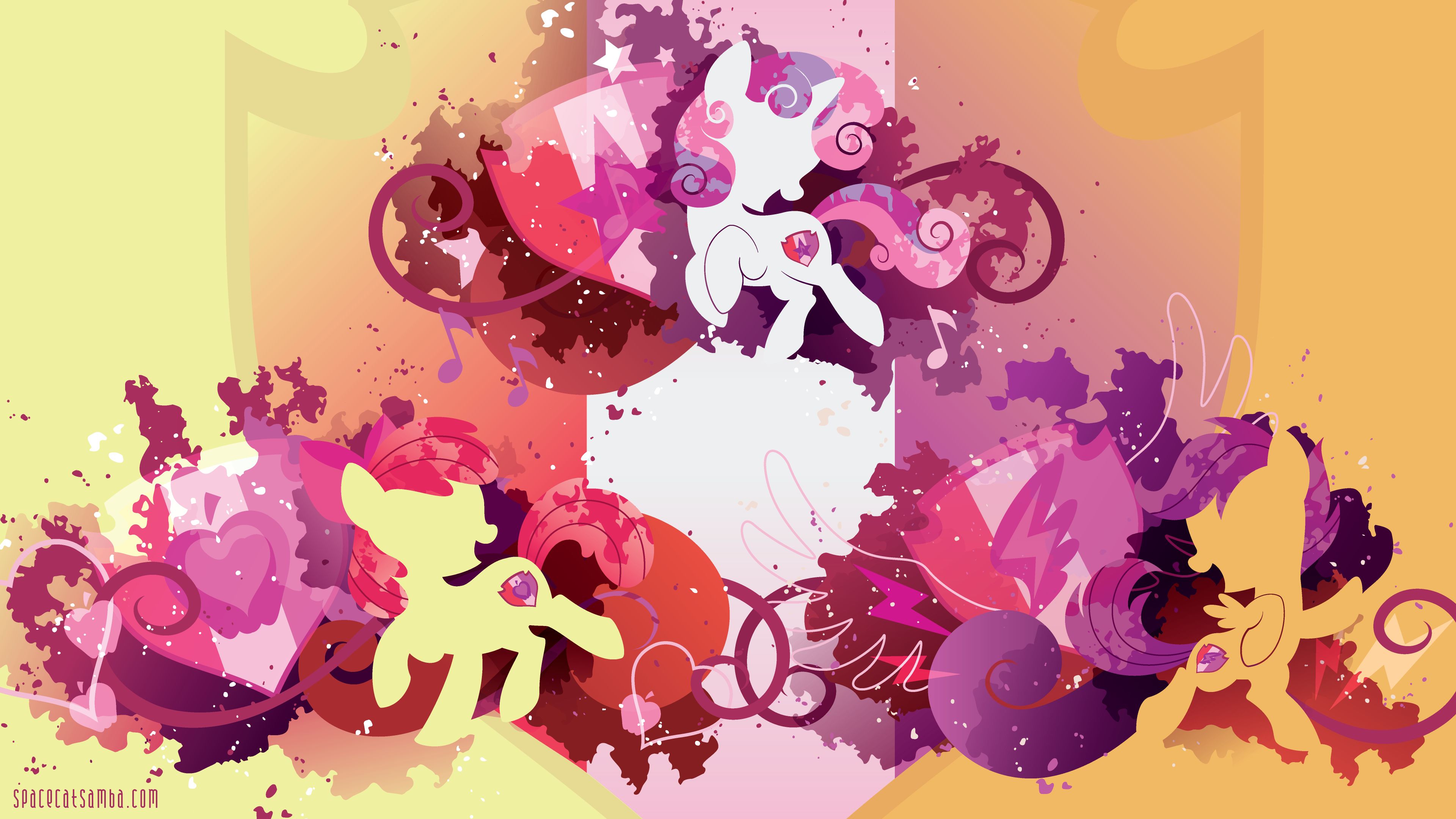Free download wallpaper My Little Pony, Tv Show, Minimalist, My Little Pony: Friendship Is Magic, Scootaloo (My Little Pony), Apple Bloom, Sweetie Belle on your PC desktop