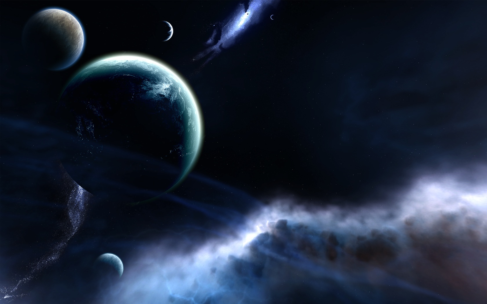 Download mobile wallpaper Planets, Planet, Space, Stars, Sci Fi for free.