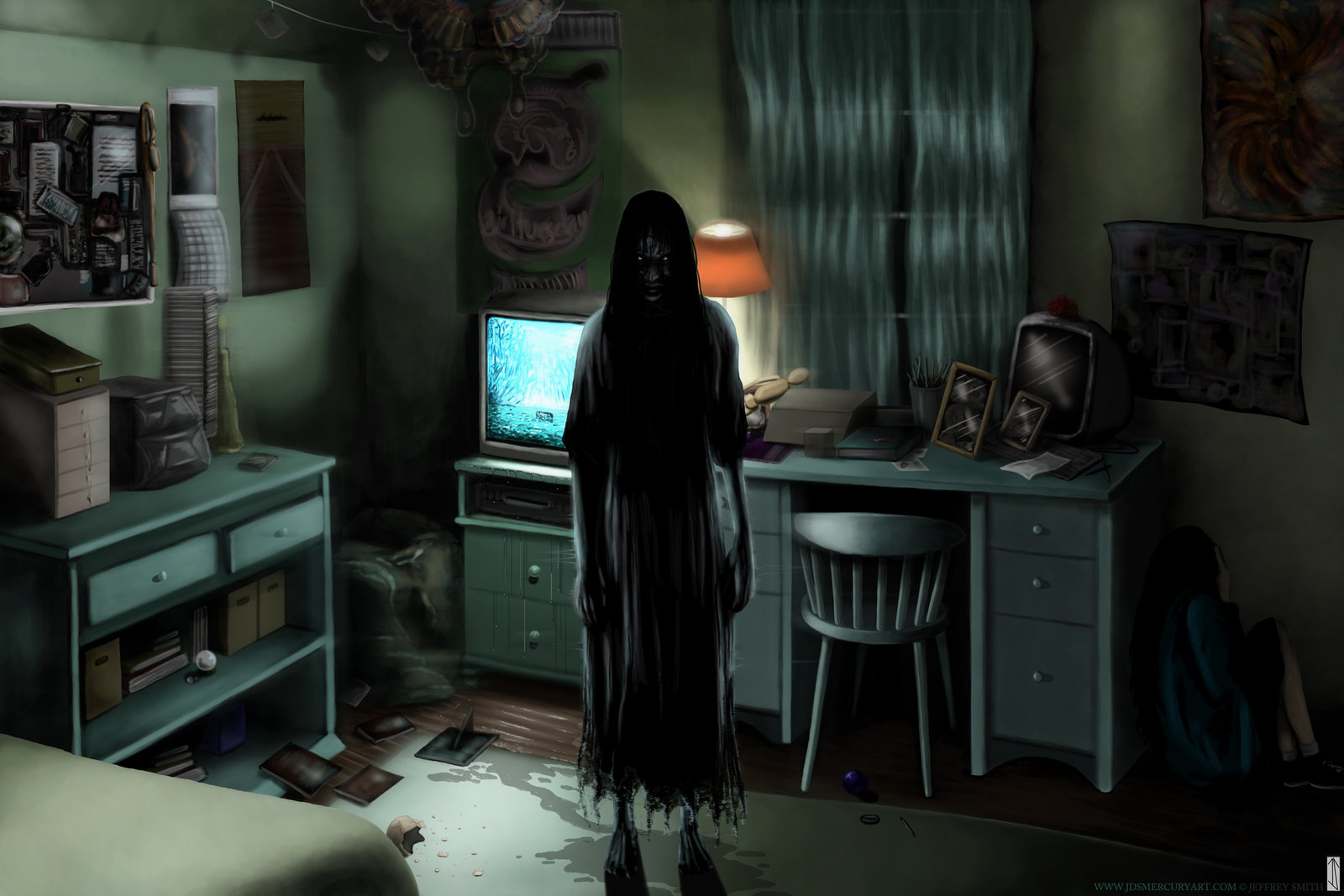 movie, the ring (2002), creepy, room, the ring (2002 movie)