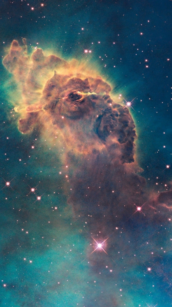 Download mobile wallpaper Nebula, Sci Fi, Carina Nebula for free.