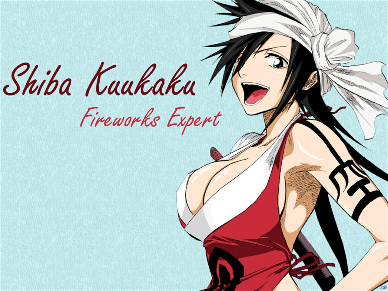 1493354 Hintergrundbild herunterladen animes, bleach, kuukaku shiba - Bildschirmschoner und Bilder kostenlos
