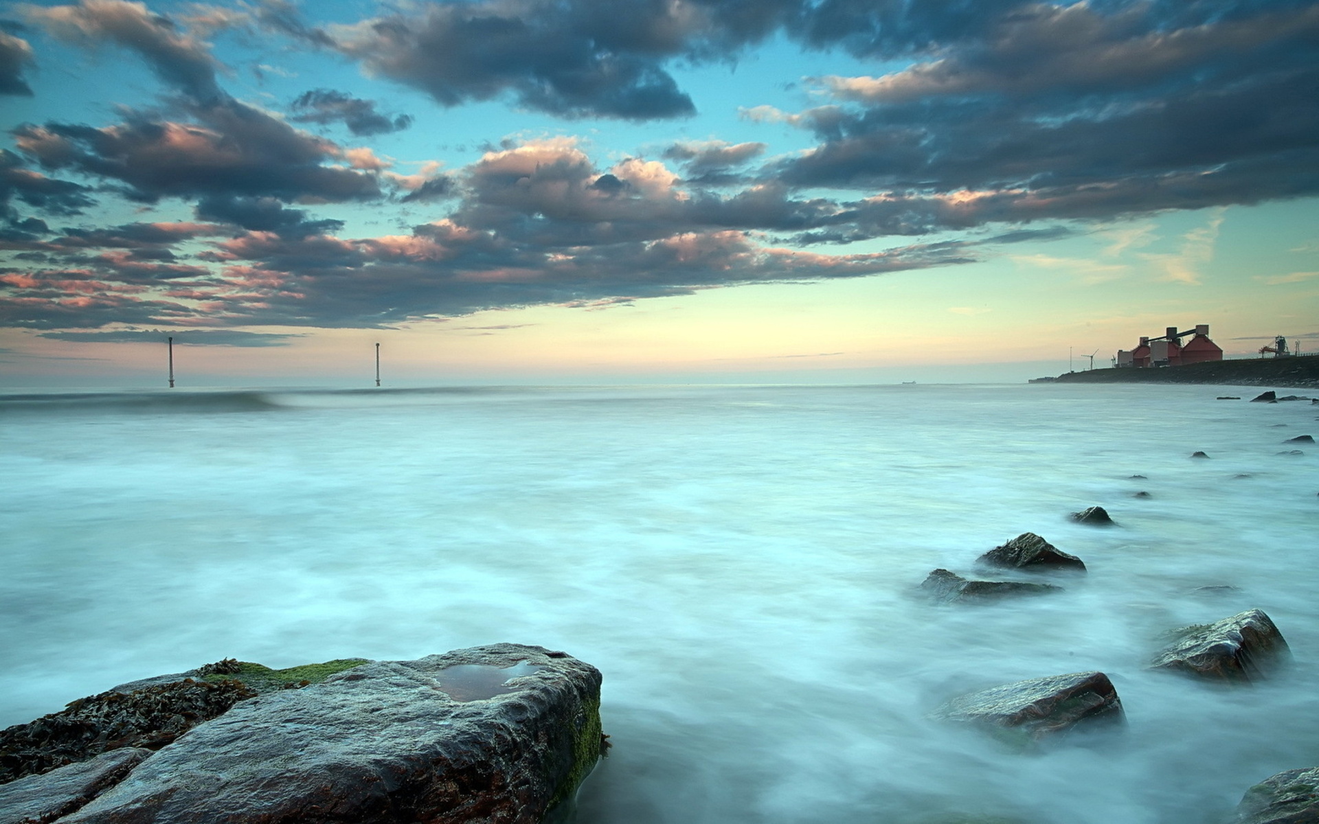 Free download wallpaper Landscape, Sunset, Sea, Earth, Scenic on your PC desktop