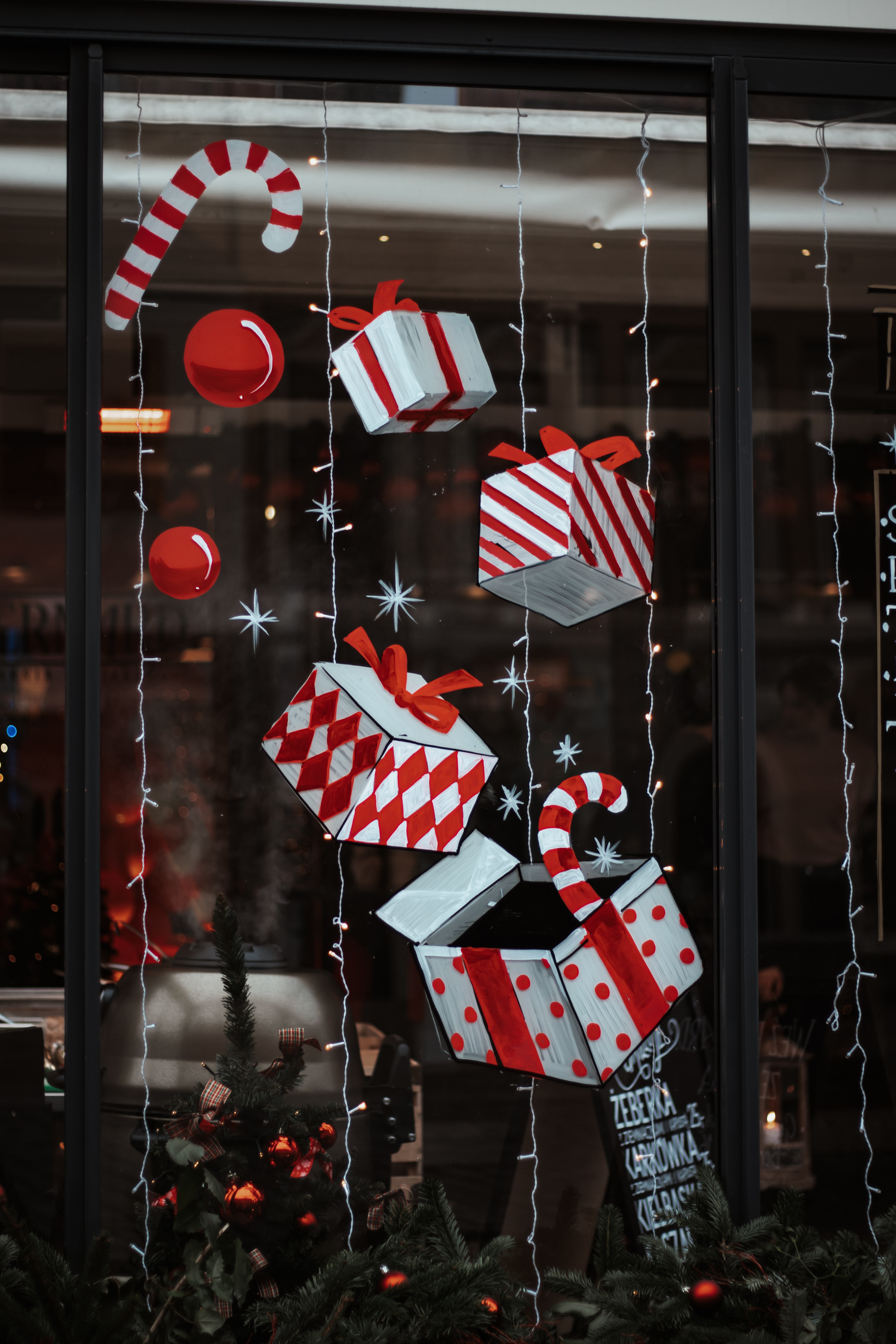 garlands, garland, presents, new year, holidays, decorations, christmas, holiday, gifts, boxes