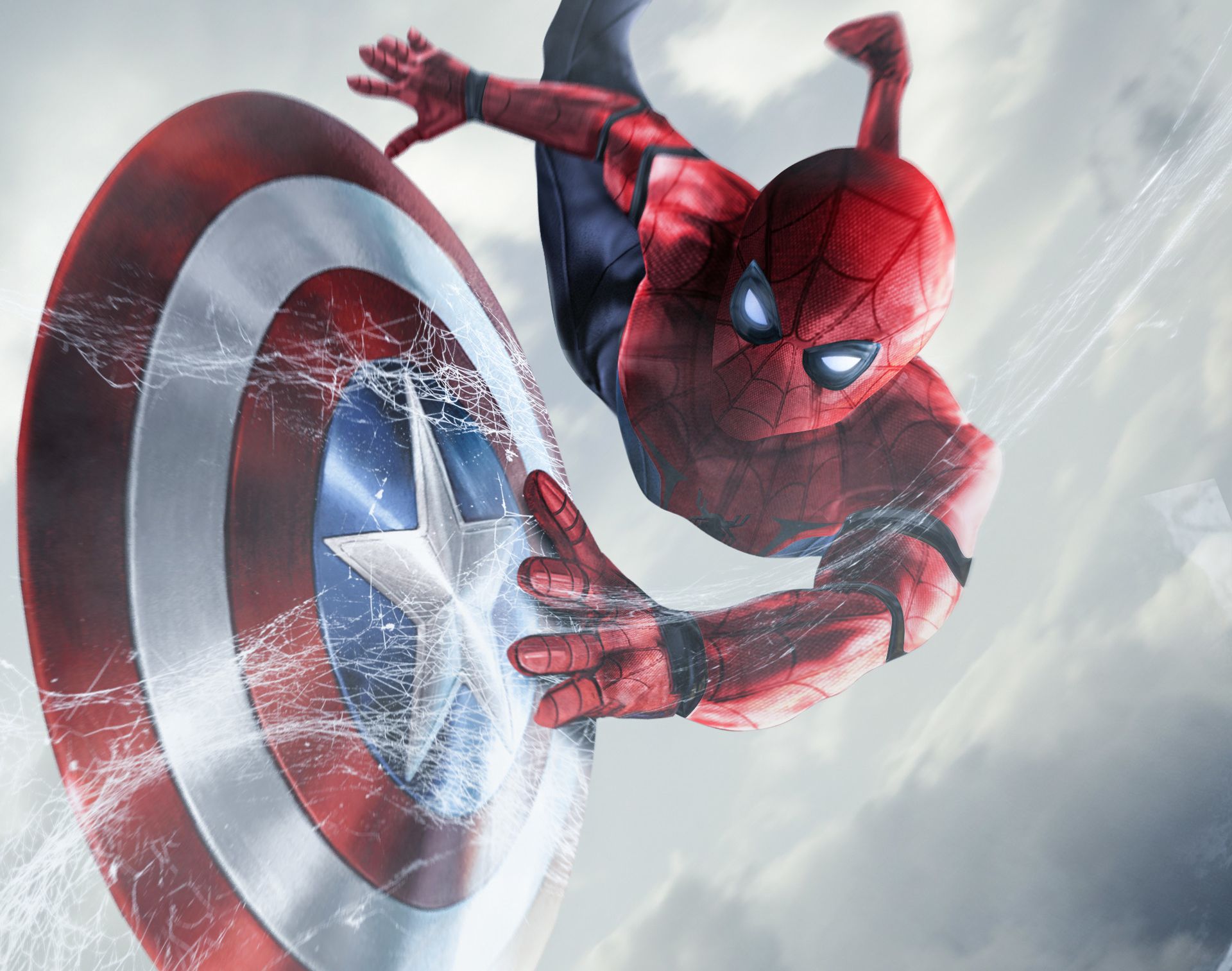 Descarga gratuita de fondo de pantalla para móvil de Películas, Capitan América, Hombre Araña, Capitán América: Civil War.