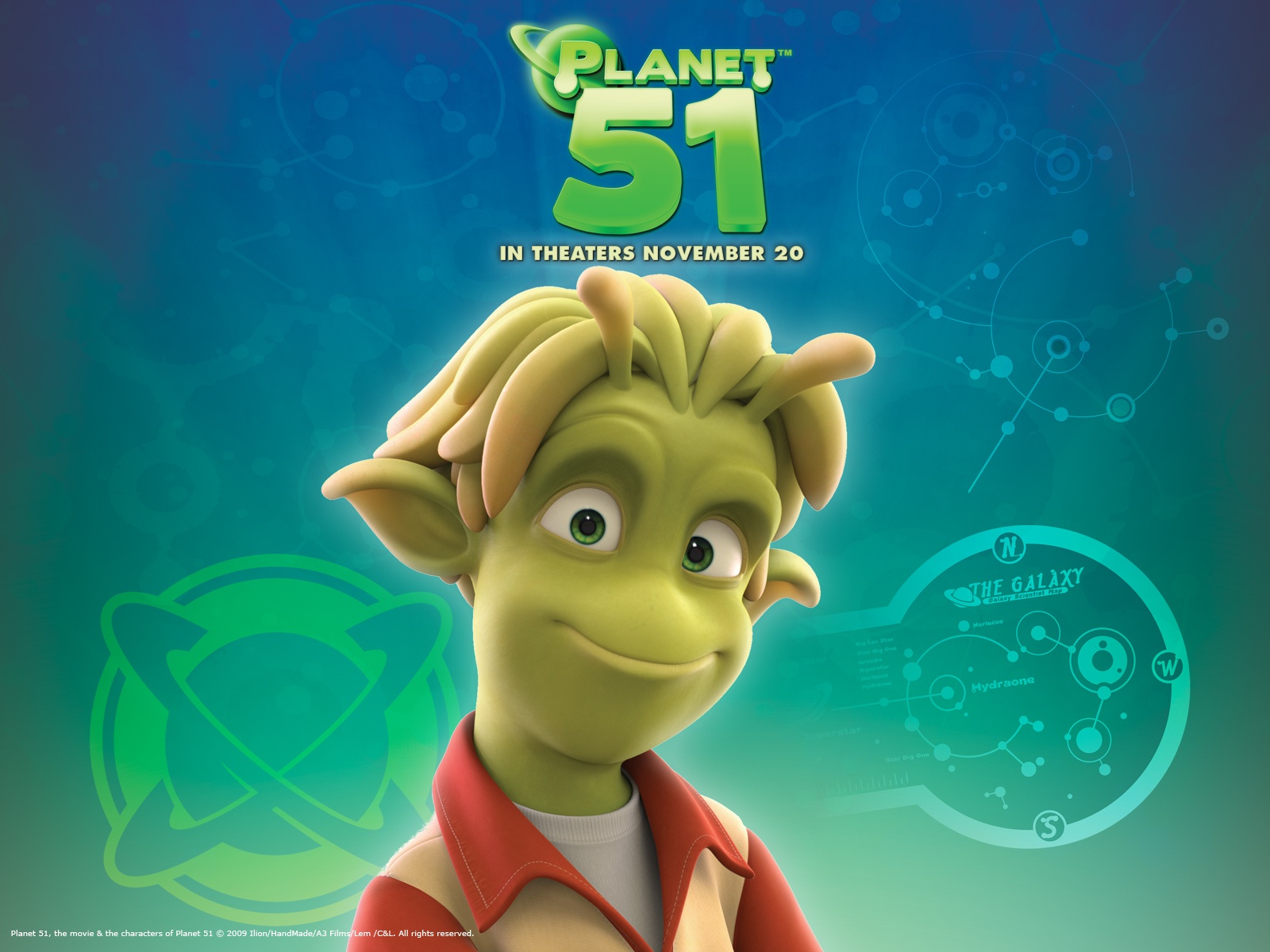 817512 Bild herunterladen filme, planet 51 - Hintergrundbilder und Bildschirmschoner kostenlos