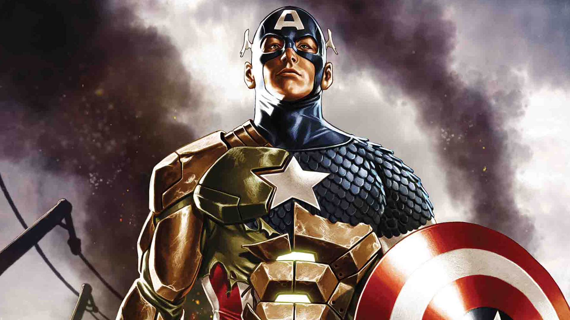 Handy-Wallpaper Captain America, Comics kostenlos herunterladen.