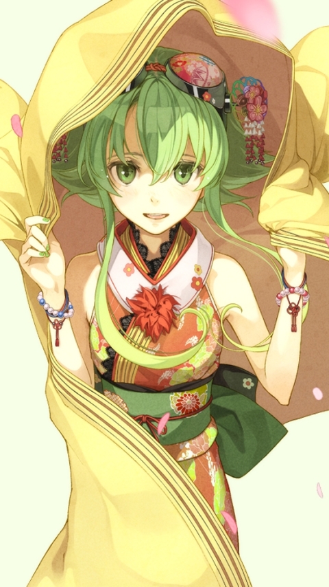 Download mobile wallpaper Anime, Vocaloid, Gumi (Vocaloid) for free.