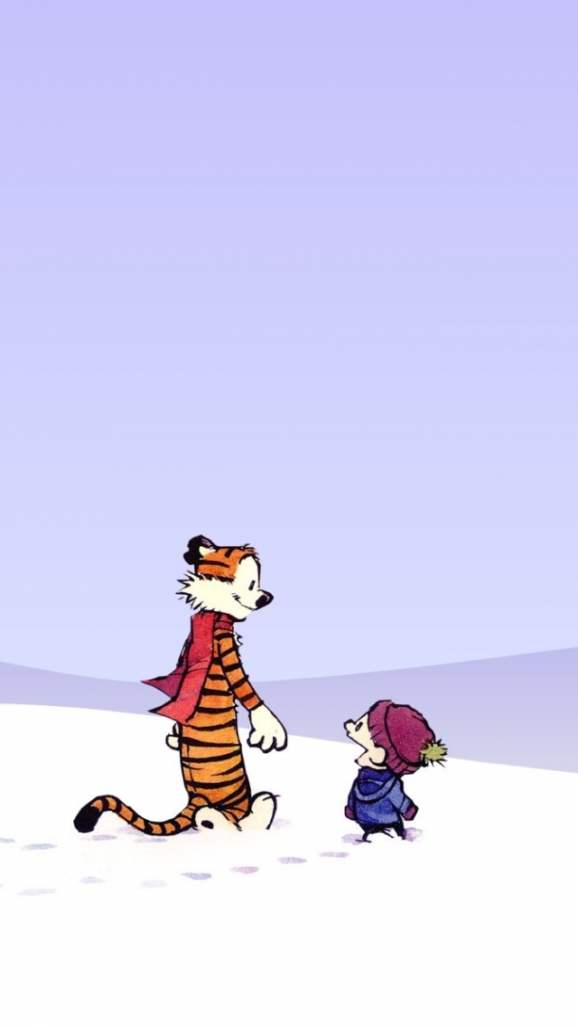 Descarga gratuita de fondo de pantalla para móvil de Calvin Y Hobbes, Calvino (Calvin Y Hobbes), Hobbes (Calvin Y Hobbes), Historietas.
