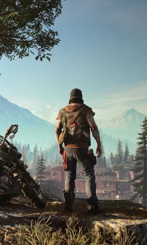 Handy-Wallpaper Computerspiele, Days Gone kostenlos herunterladen.