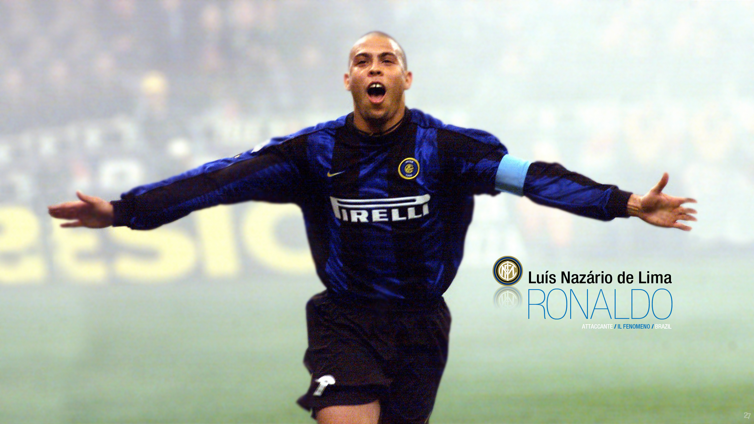 Descarga gratuita de fondo de pantalla para móvil de Deporte, Inter De Milán, Ronaldo Nazario.