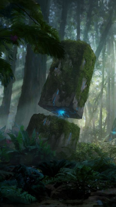 Download mobile wallpaper Fantasy, Forest for free.