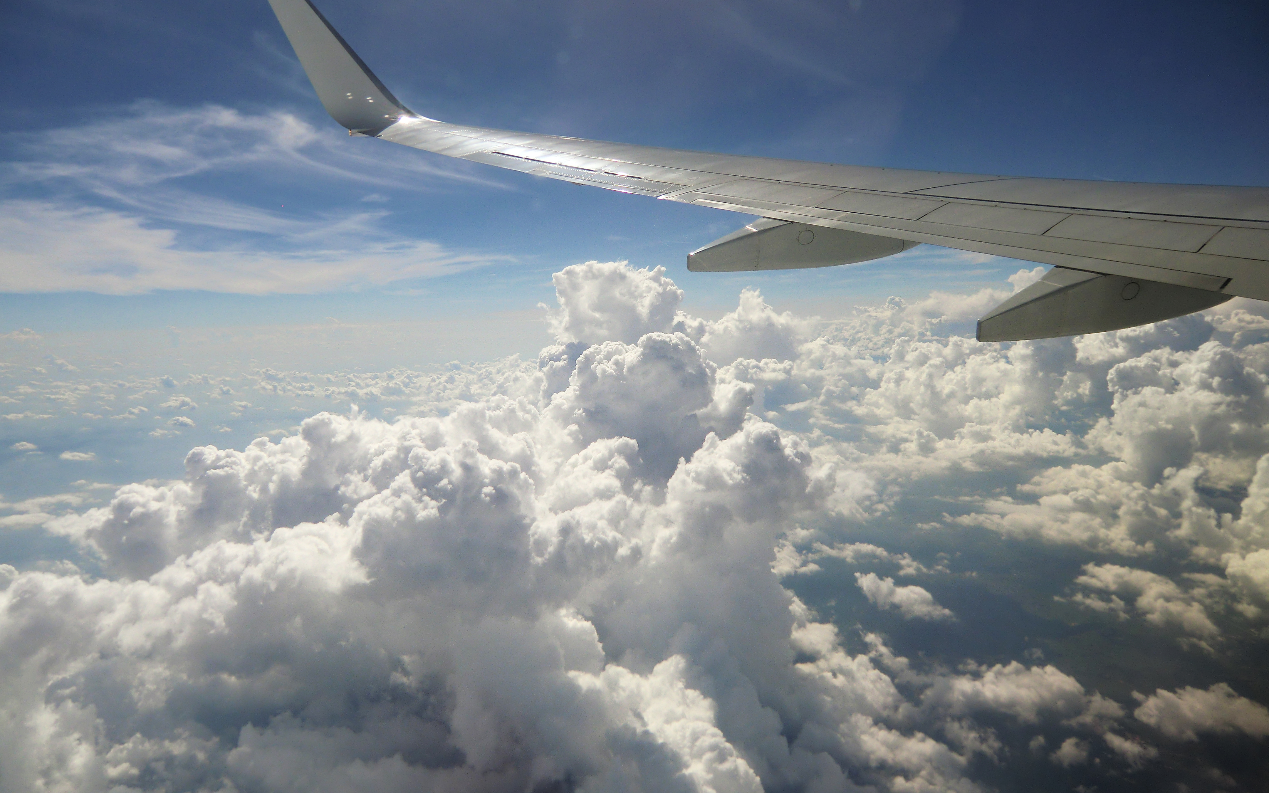 Download mobile wallpaper Sky, Earth, Airplane, Cloud for free.