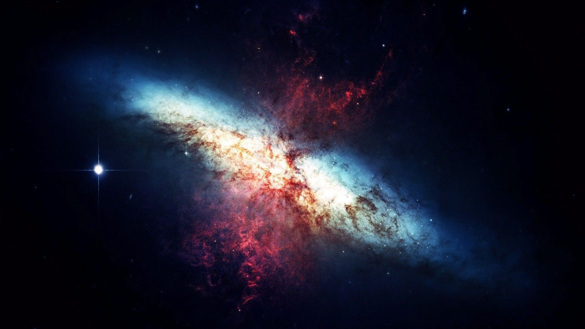 Скачать обои бесплатно Космос, Звезды, Галактика, Красочный, Научная Фантастика картинка на рабочий стол ПК