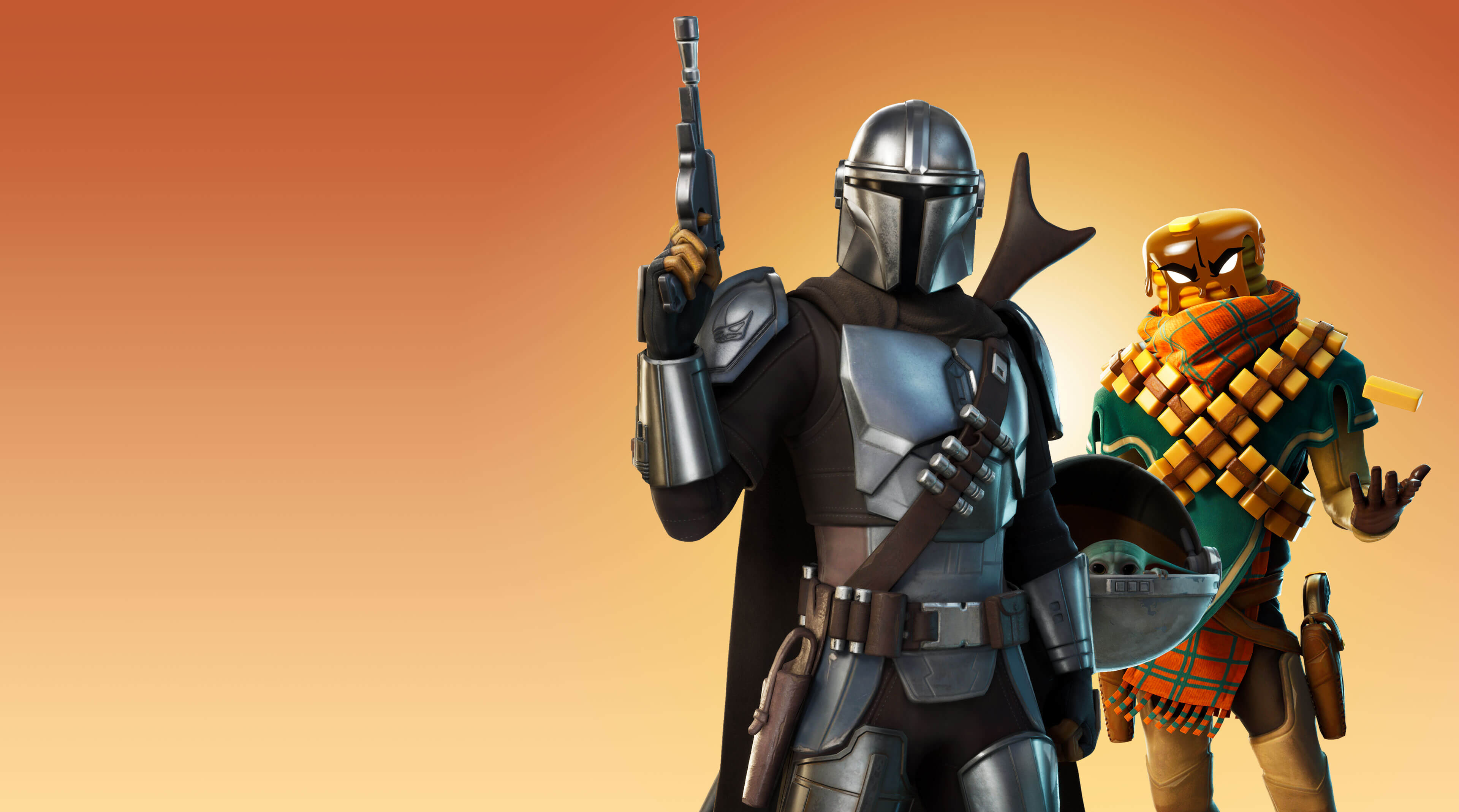 Download mobile wallpaper Video Game, Fortnite, The Mandalorian (Character) for free.