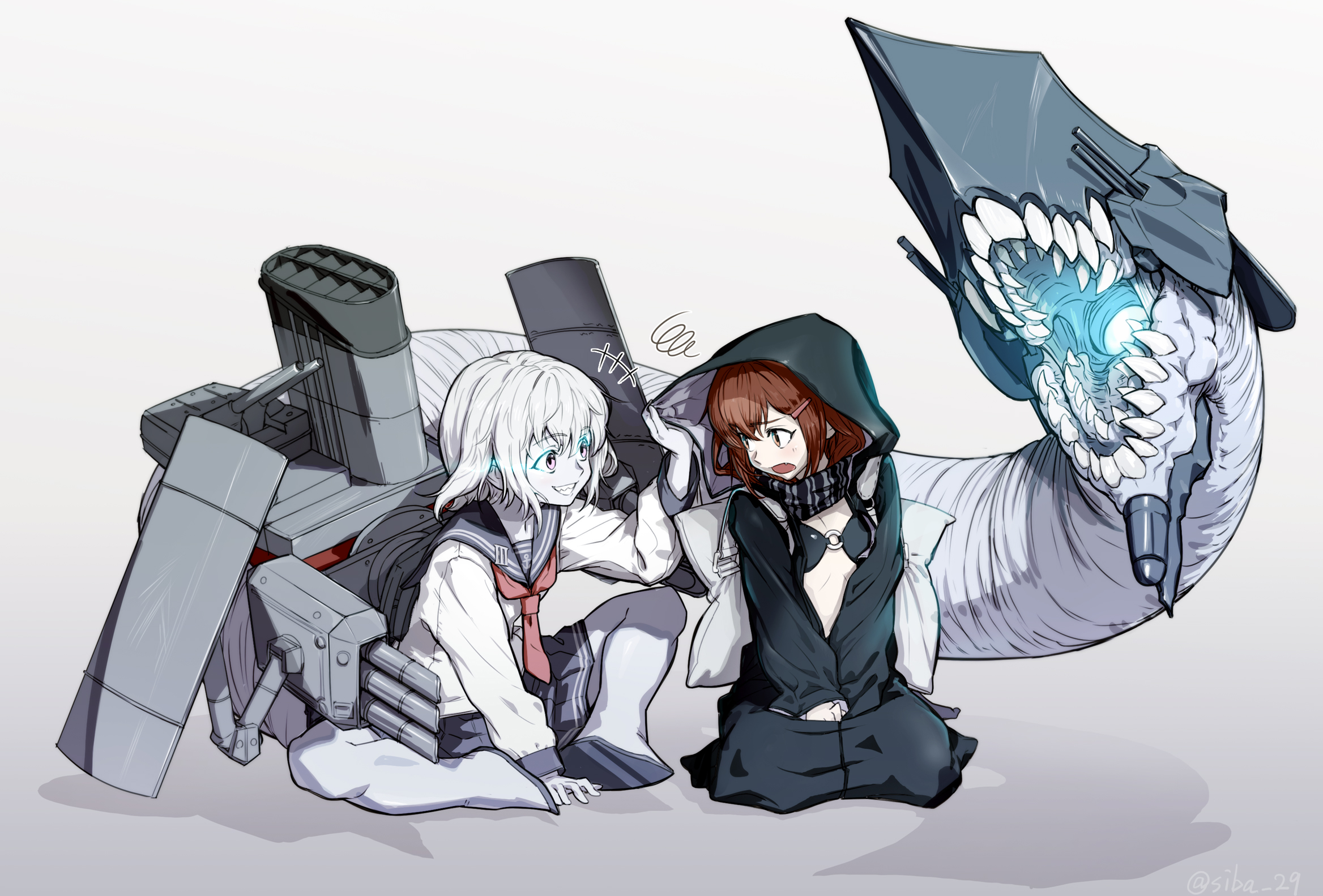 anime, kantai collection, battleship re class