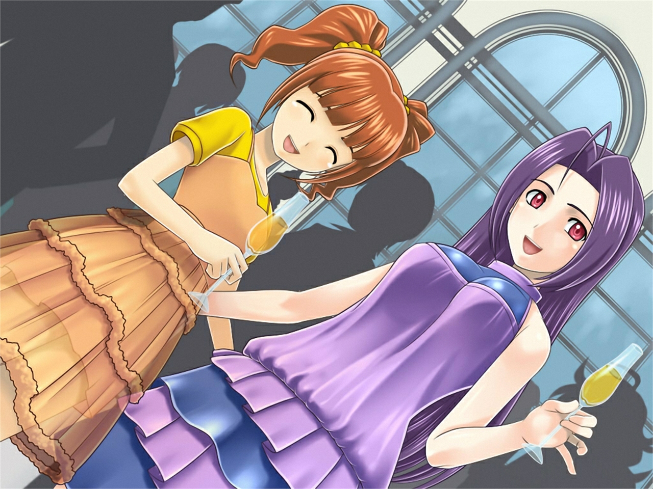 Free download wallpaper Anime, Yayoi Takatsuki, The Idolm@ster, Azusa Miura on your PC desktop