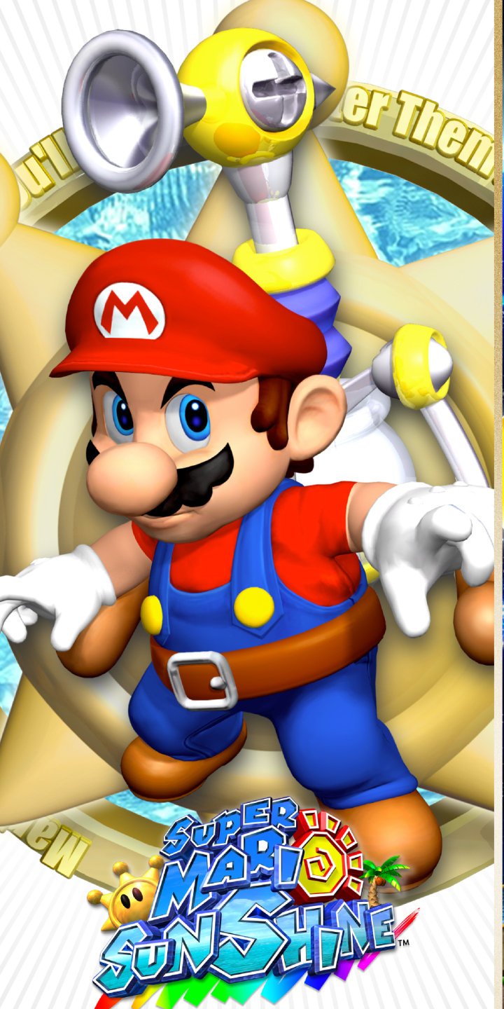 Die besten Super Mario Sonnenschein-Hintergründe für den Telefonbildschirm