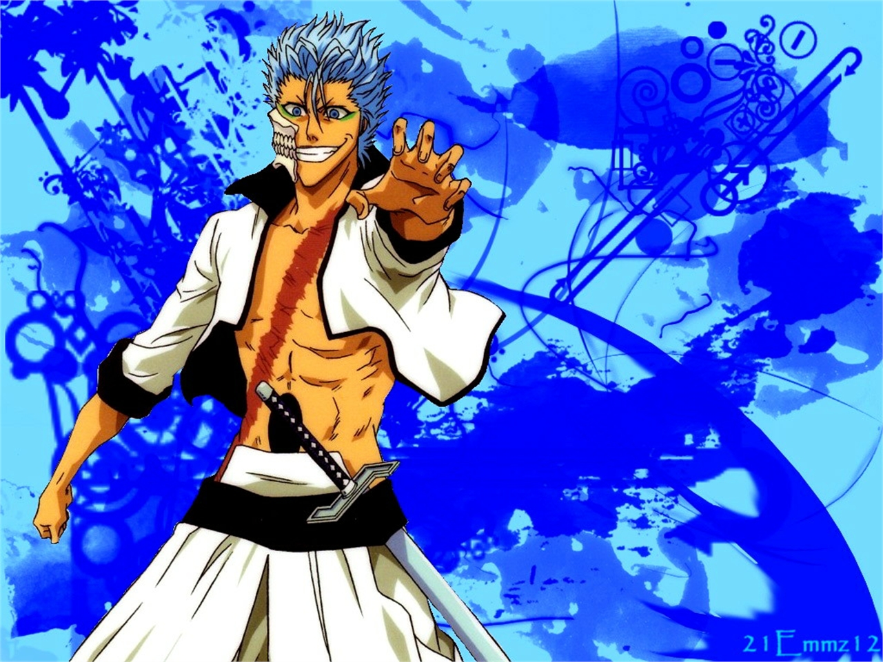 Téléchargez des papiers peints mobile Bleach, Animé, Grimmjow Jaegerjaquez gratuitement.