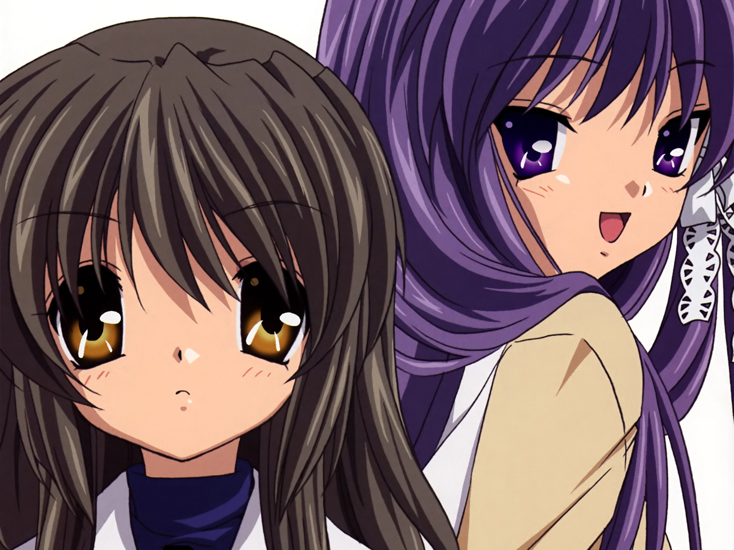 Free download wallpaper Anime, Kyou Fujibayashi, Clannad, Fuuko Ibuki on your PC desktop