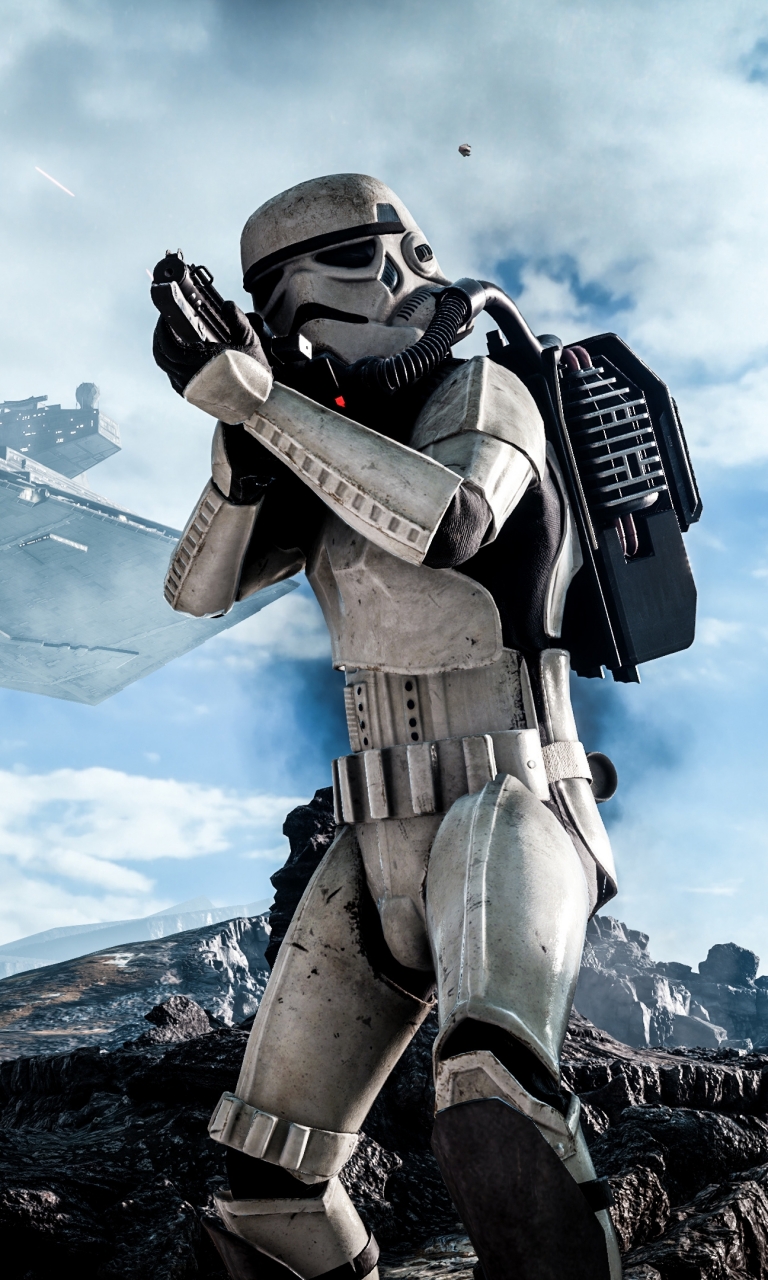 Baixar papel de parede para celular de Videogame, Guerra Nas Estrelas, Stormtrooper, Destróier Estelar, Guerra Das Estrelas, Star Wars Battlefront (2015) gratuito.