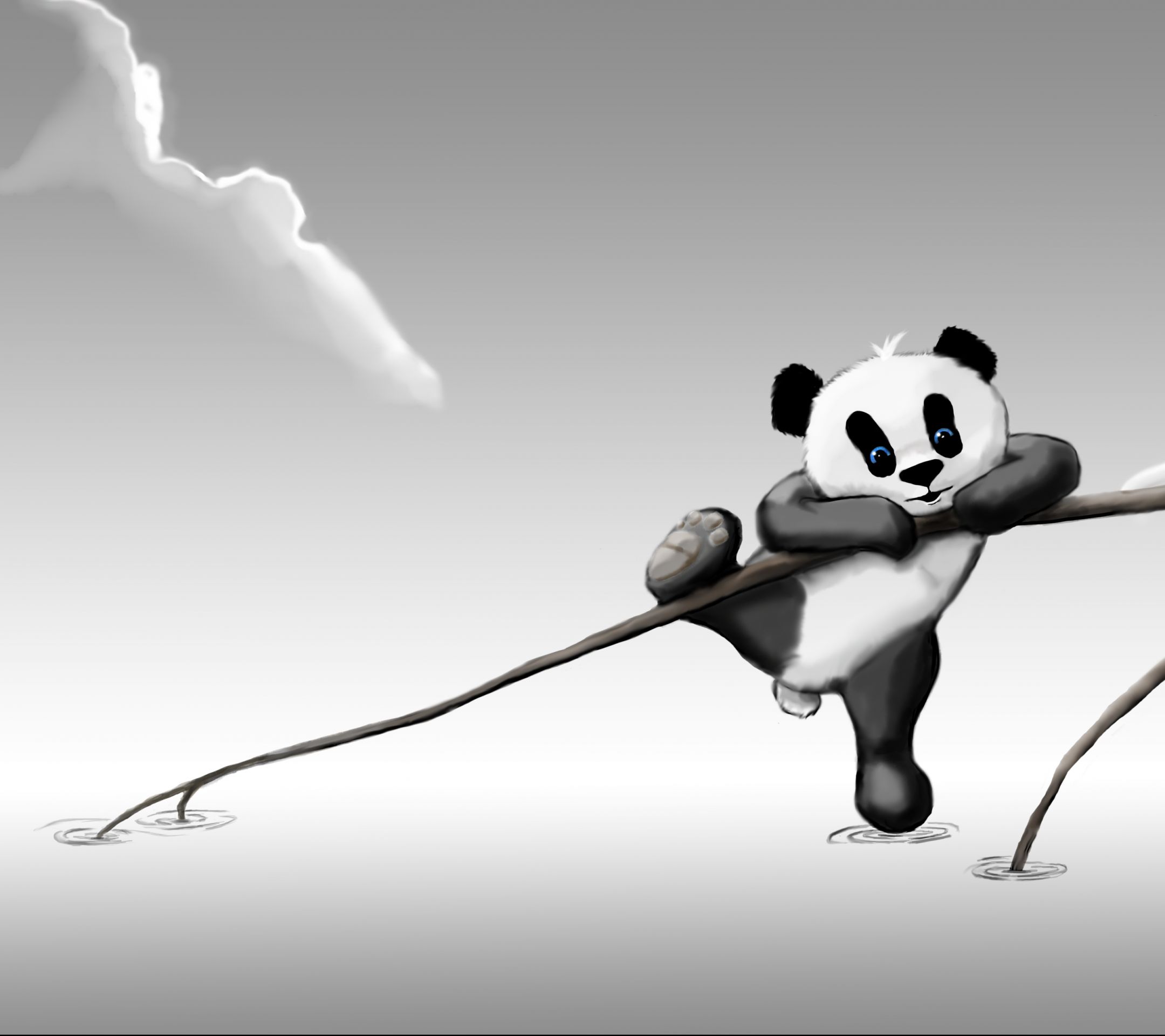 Download mobile wallpaper Animal, Panda for free.