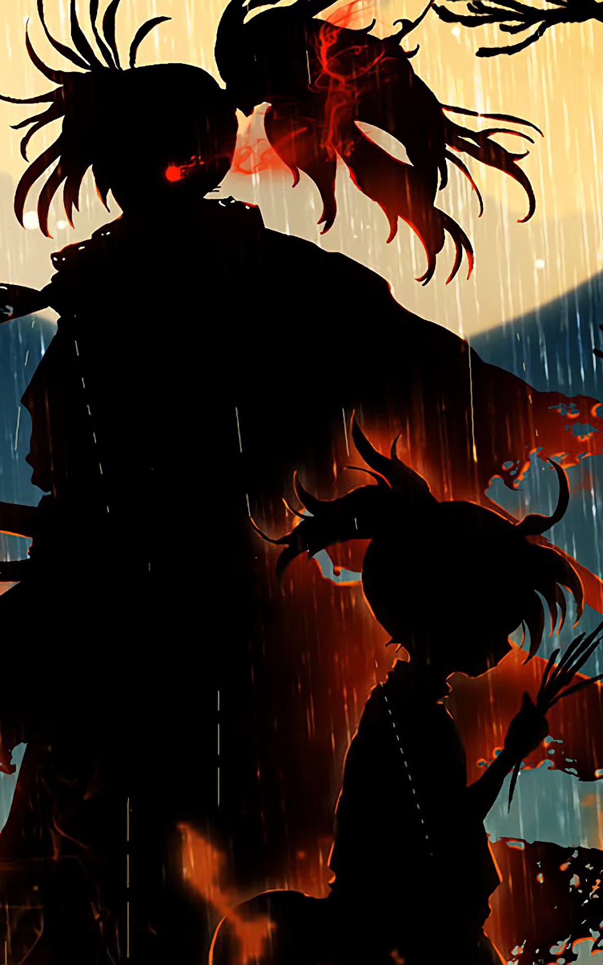 1342189 Hintergrundbild herunterladen animes, dororo, rote augen, schwarzes haar, dororo (dororo), hyakkimaru (dororo), dororo (anime) - Bildschirmschoner und Bilder kostenlos