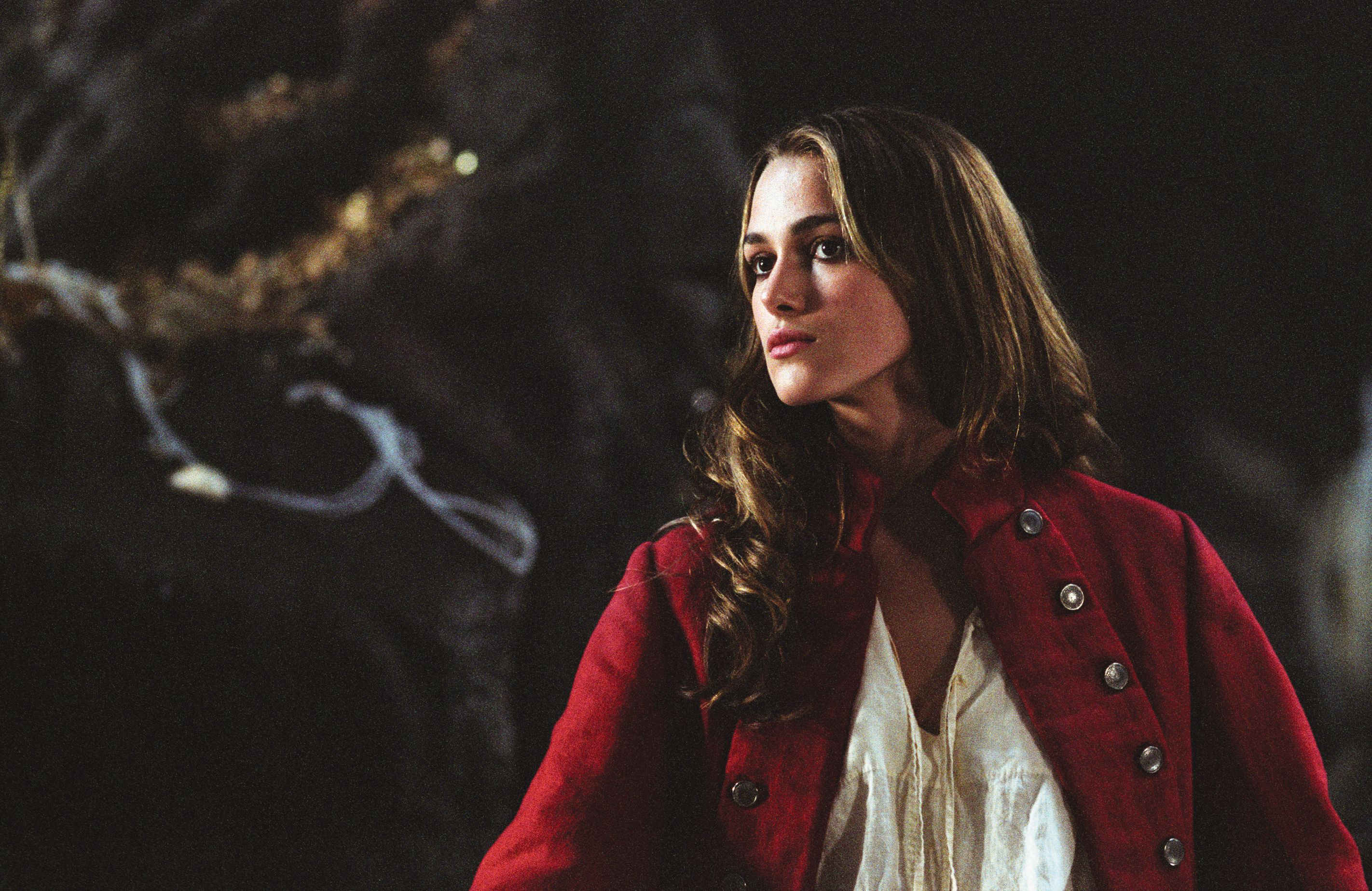 keira knightley, movie, pirates of the caribbean: the curse of the black pearl, elizabeth swann, pirates of the caribbean