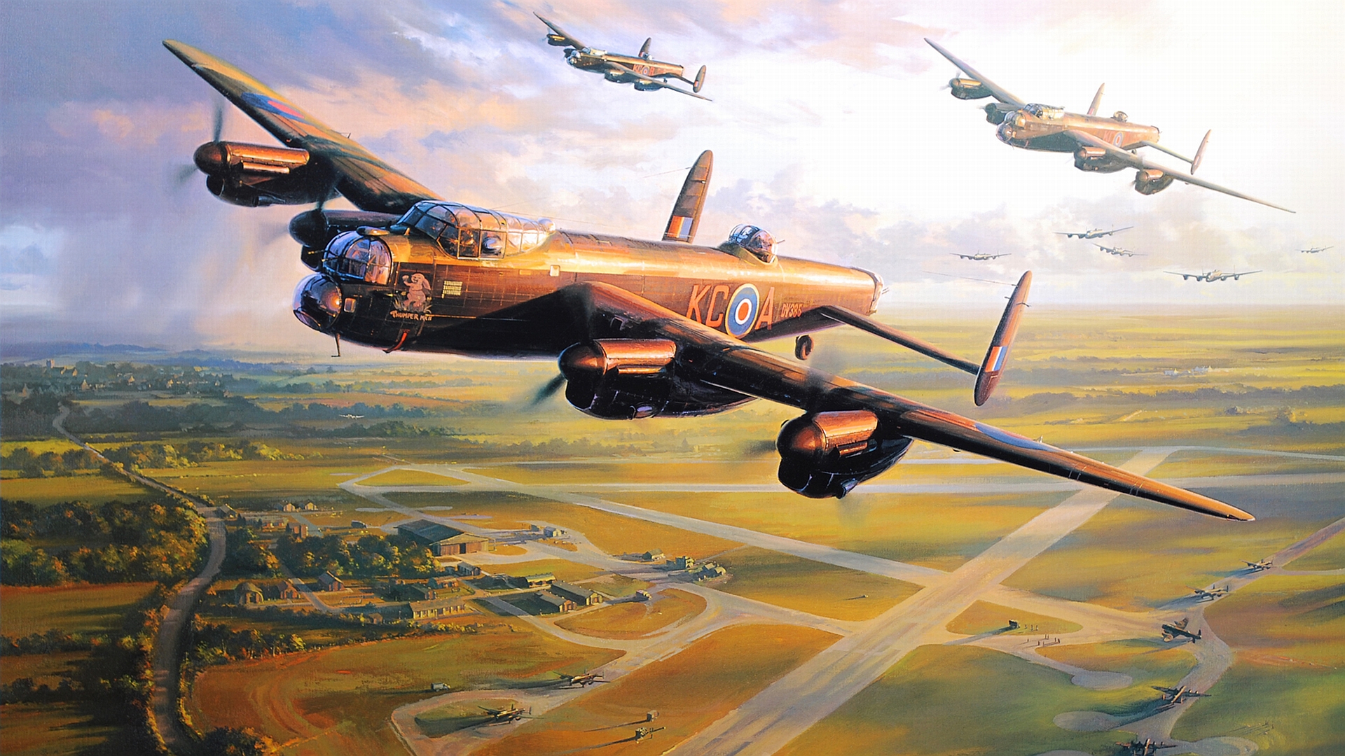 Die besten Avro Lancaster-Hintergründe für den Telefonbildschirm