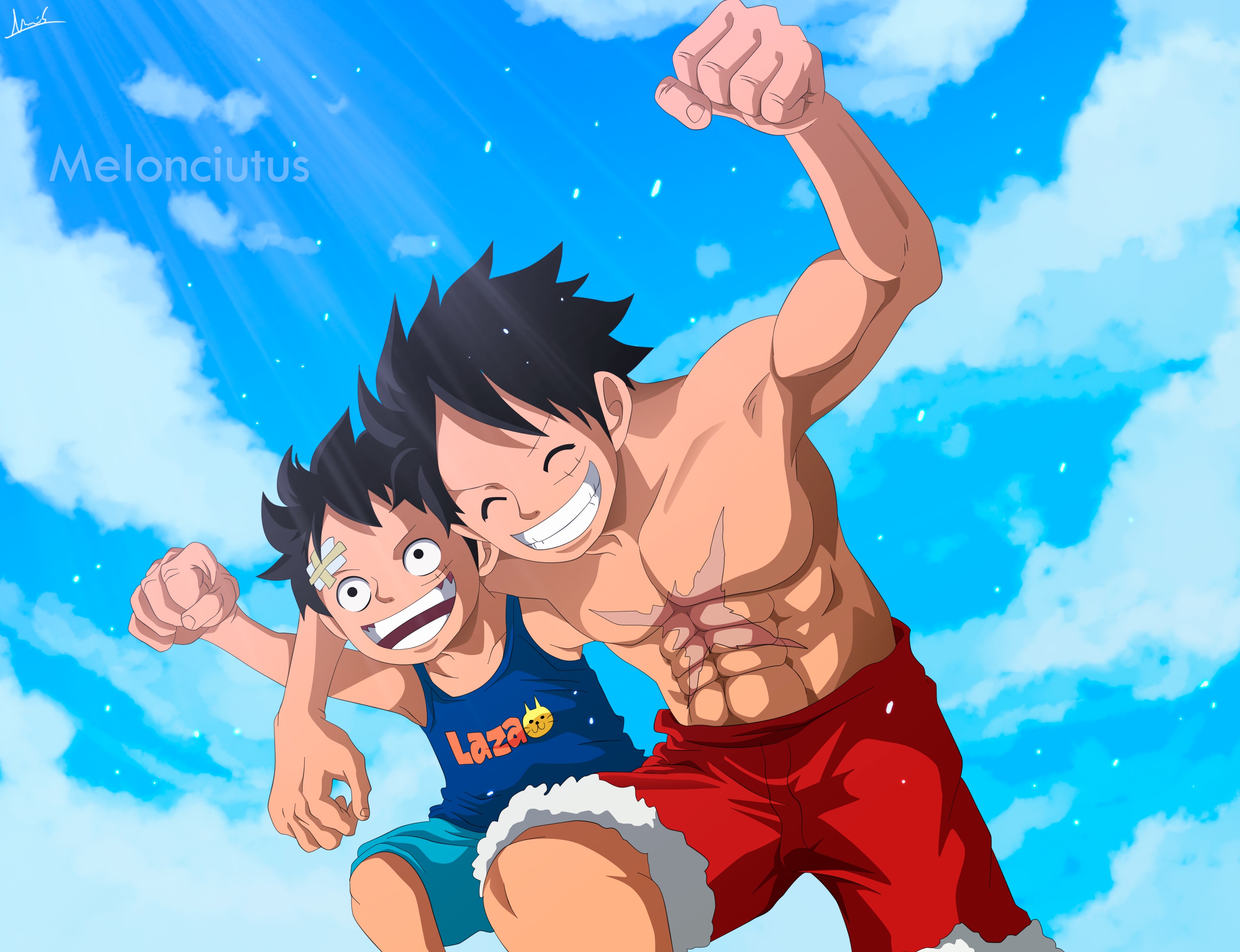 Free download wallpaper Anime, One Piece, Monkey D Luffy on your PC desktop