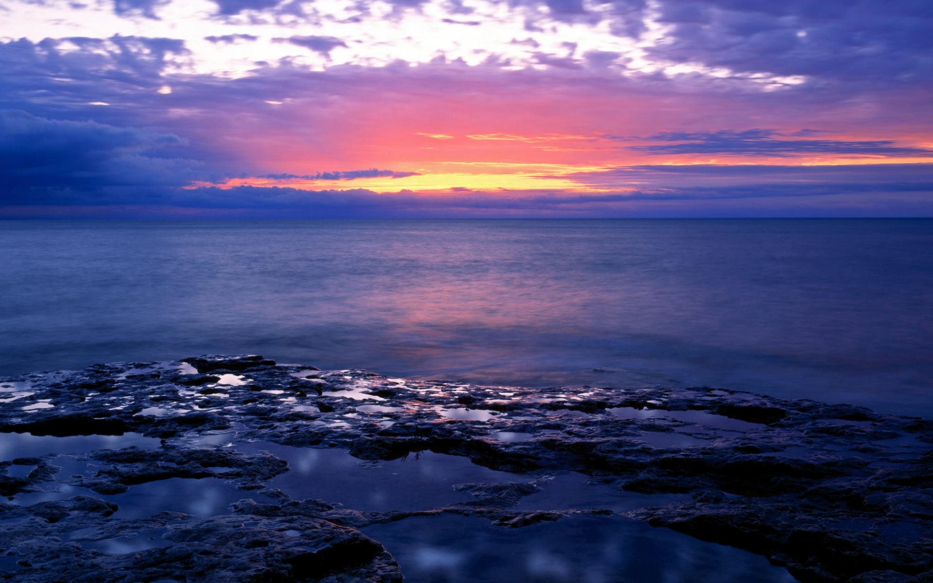 Laden Sie das Landschaft, Wasser, Sunset, Sea-Bild kostenlos auf Ihren PC-Desktop herunter