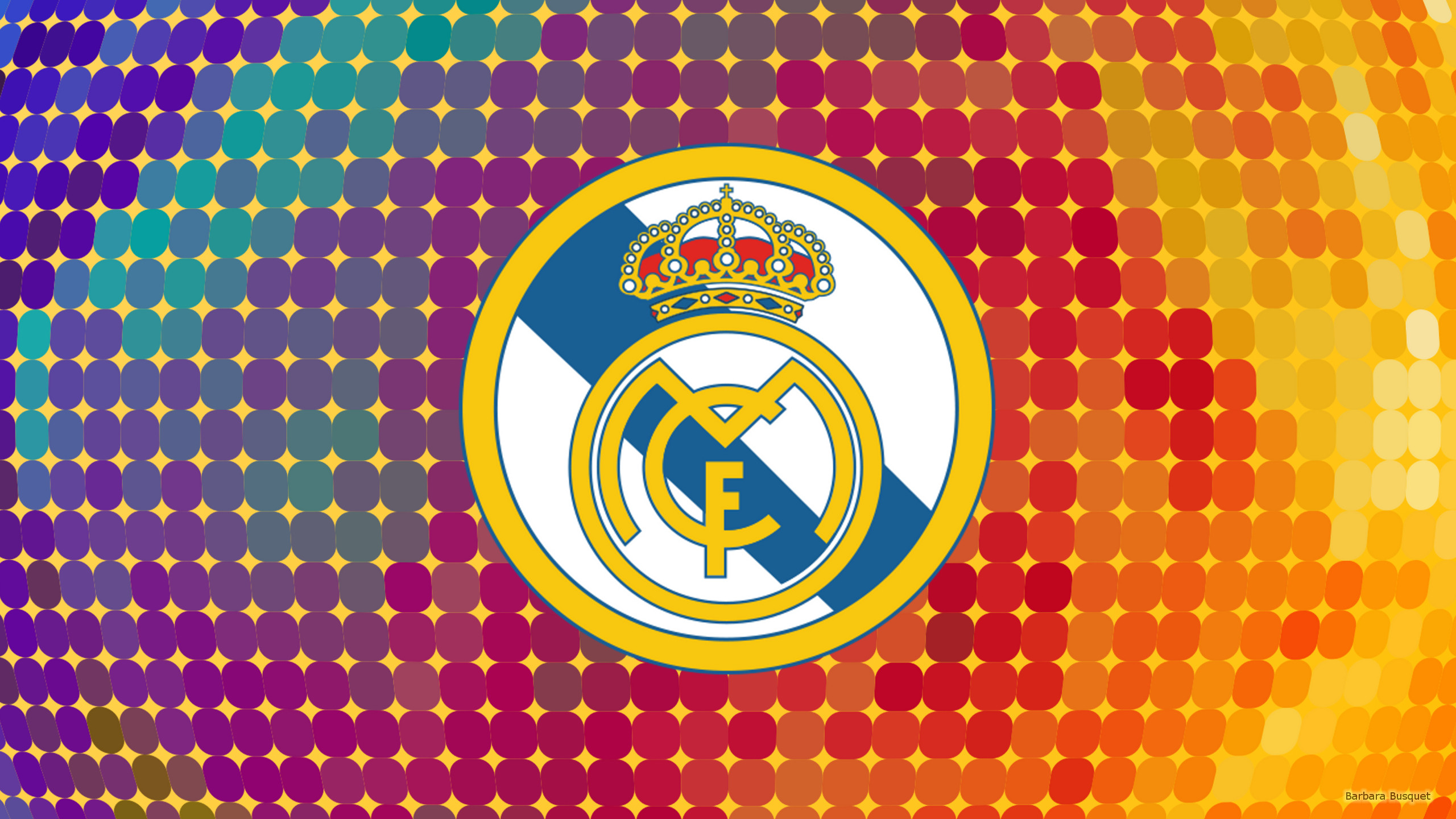 Скачати мобільні шпалери Спорт, Футбол, Логотип, Реал Мадрид C F безкоштовно.