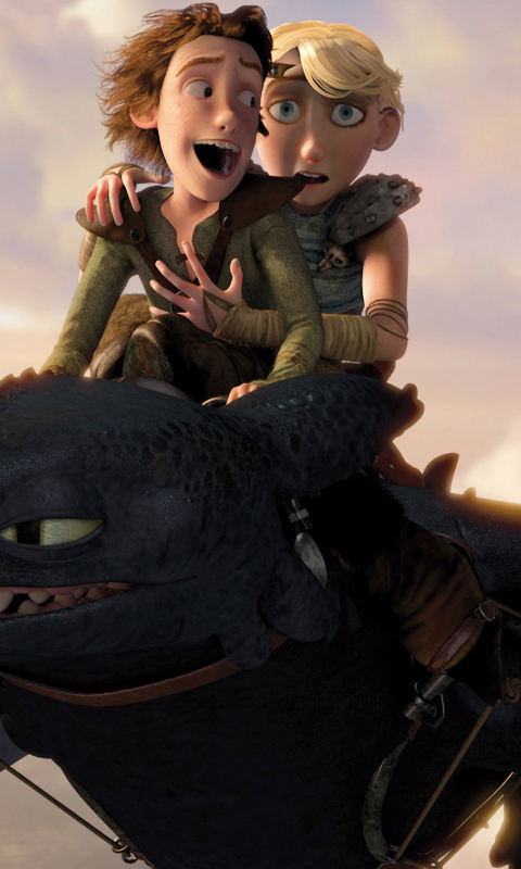 movie, how to train your dragon, toothless (how to train your dragon), hiccup (how to train your dragon), astrid (how to train your dragon)
