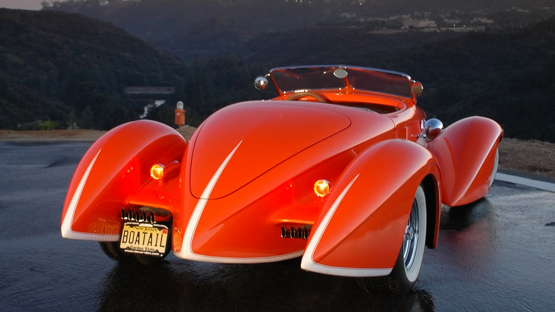 Free download wallpaper Car, Vehicles, 2004 Deco Rides Boattail Speedster on your PC desktop