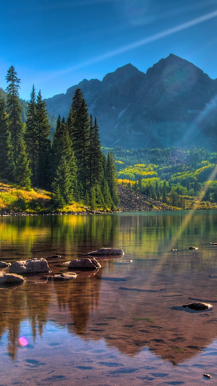 Download mobile wallpaper Mountains, Earth, Maroon Bells for free.