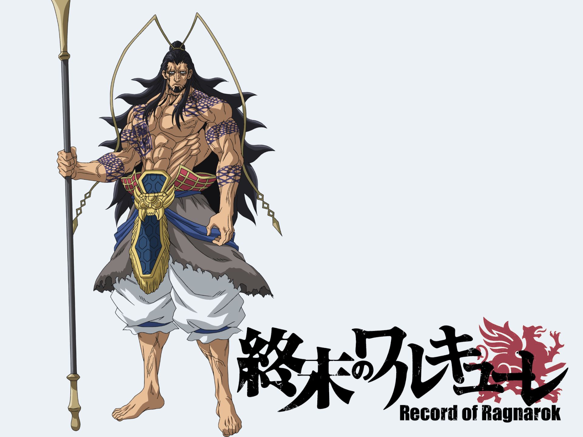 record of ragnarok, anime, lu bu (record of ragnarok)