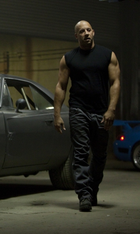 Download mobile wallpaper Fast & Furious, Vin Diesel, Movie, Dominic Toretto, Fast Five for free.