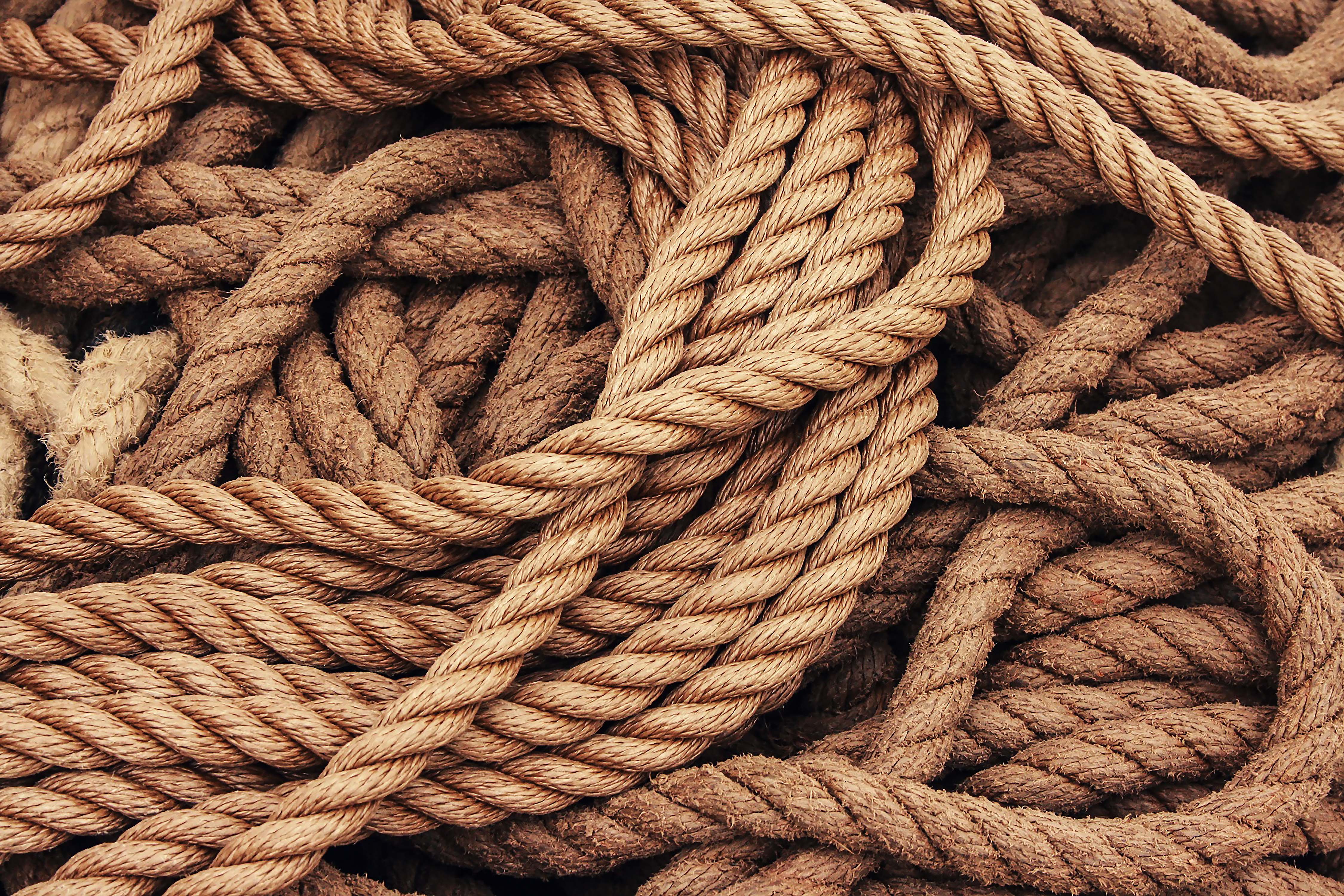 man made, rope