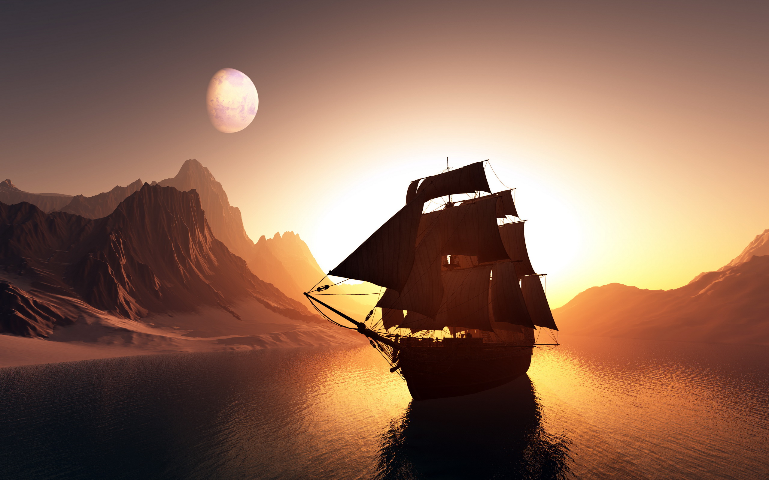 Free download wallpaper Vehicles, Sailing Ship on your PC desktop