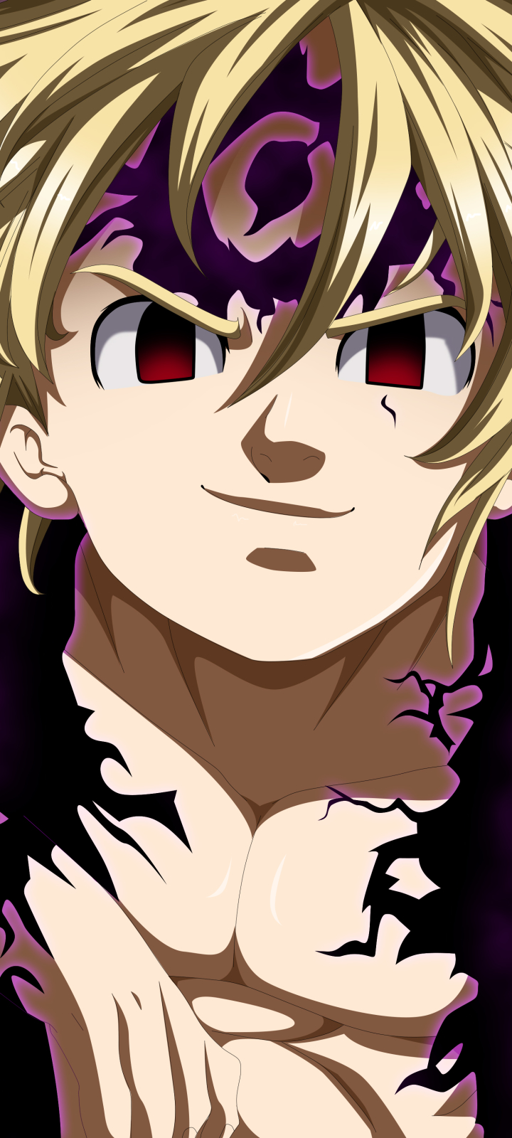 Handy-Wallpaper Blond, Blondinen, Rote Augen, Animes, The Seven Deadly Sins, Meliodas (Die Sieben Todsünden) kostenlos herunterladen.