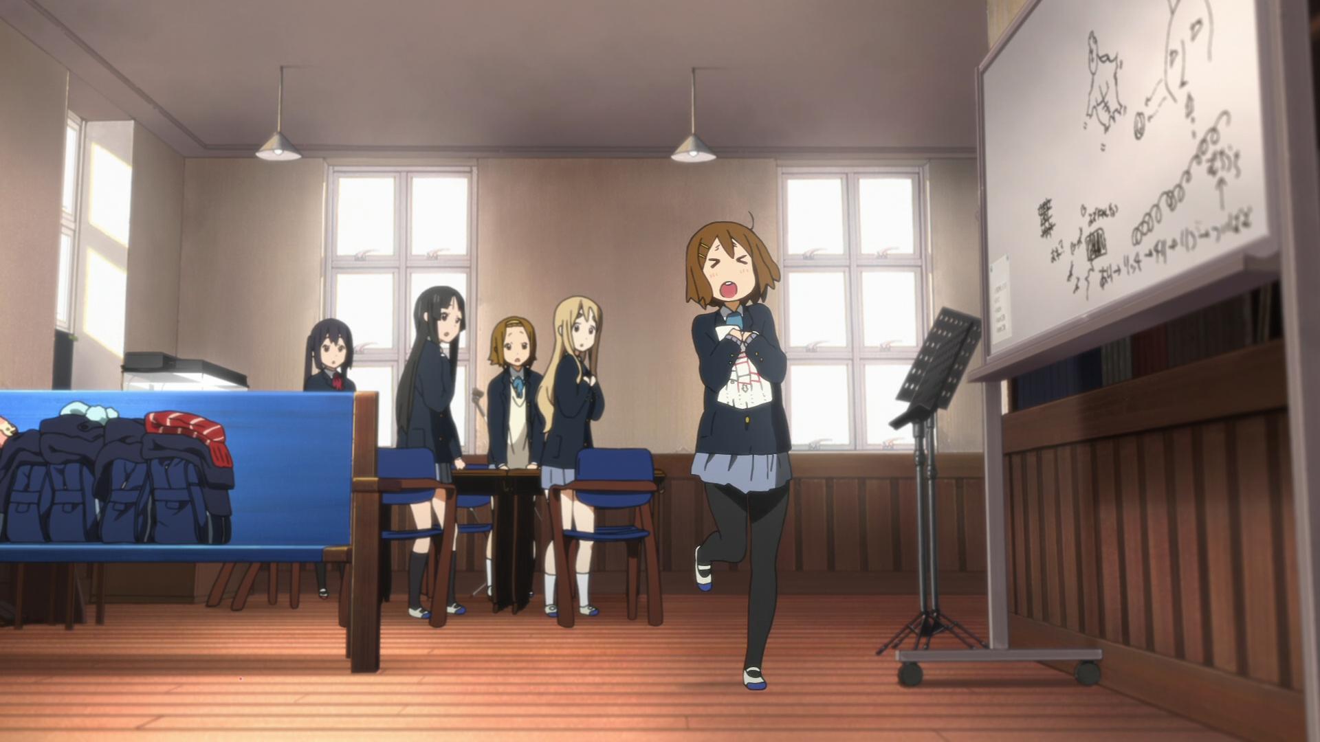 Téléchargez des papiers peints mobile Jupe, Animé, Collants, Uniforme Scolaire, Cheveux Courts, Mio Akiyama, K On !, Azusa Nakano, Ritsu Tainaka, Tsumugi Kotobuki, Yui Hirasawa gratuitement.