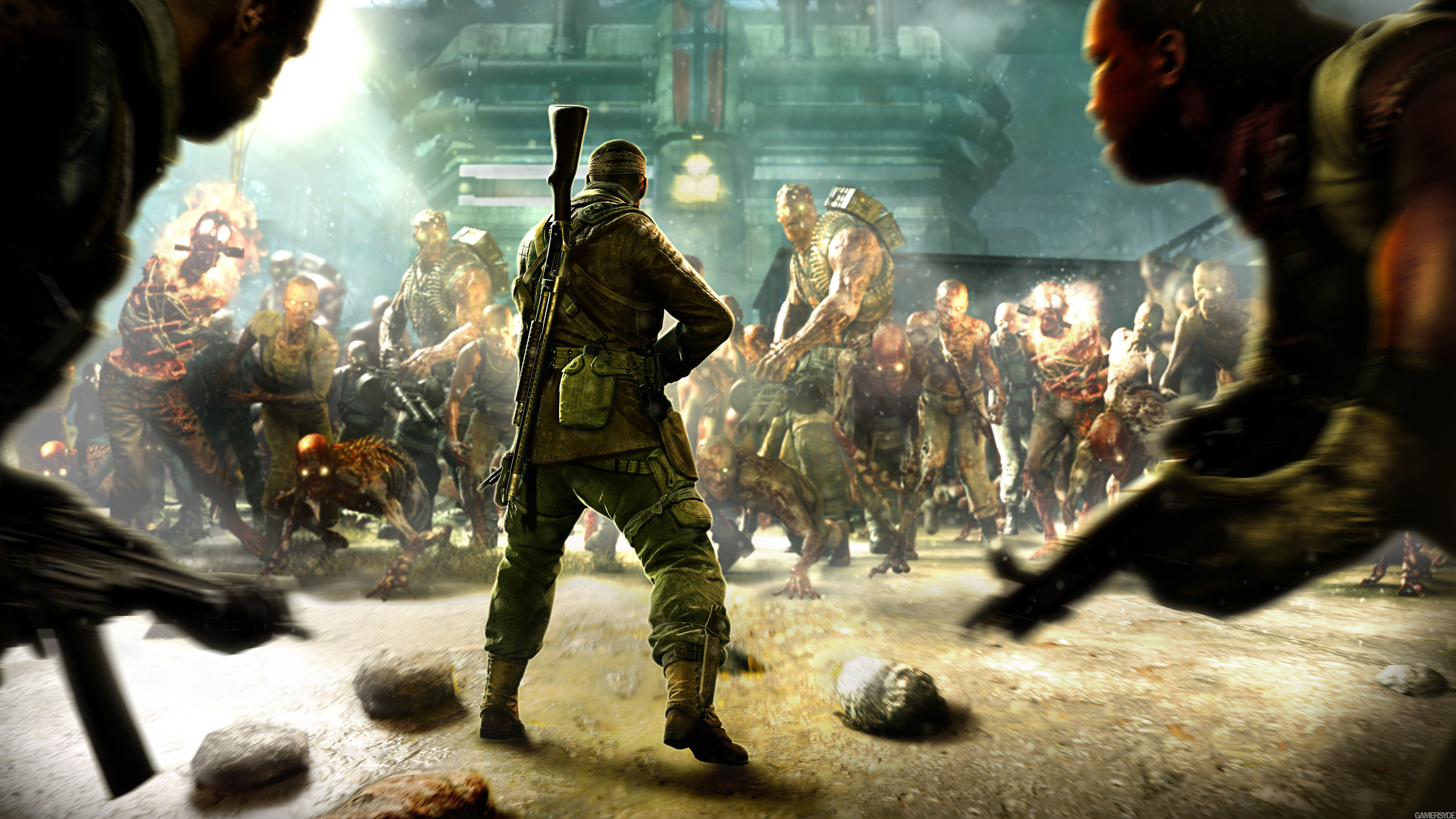 Популярные заставки и фоны Армия Зомби 4: Мертвая Война на компьютер