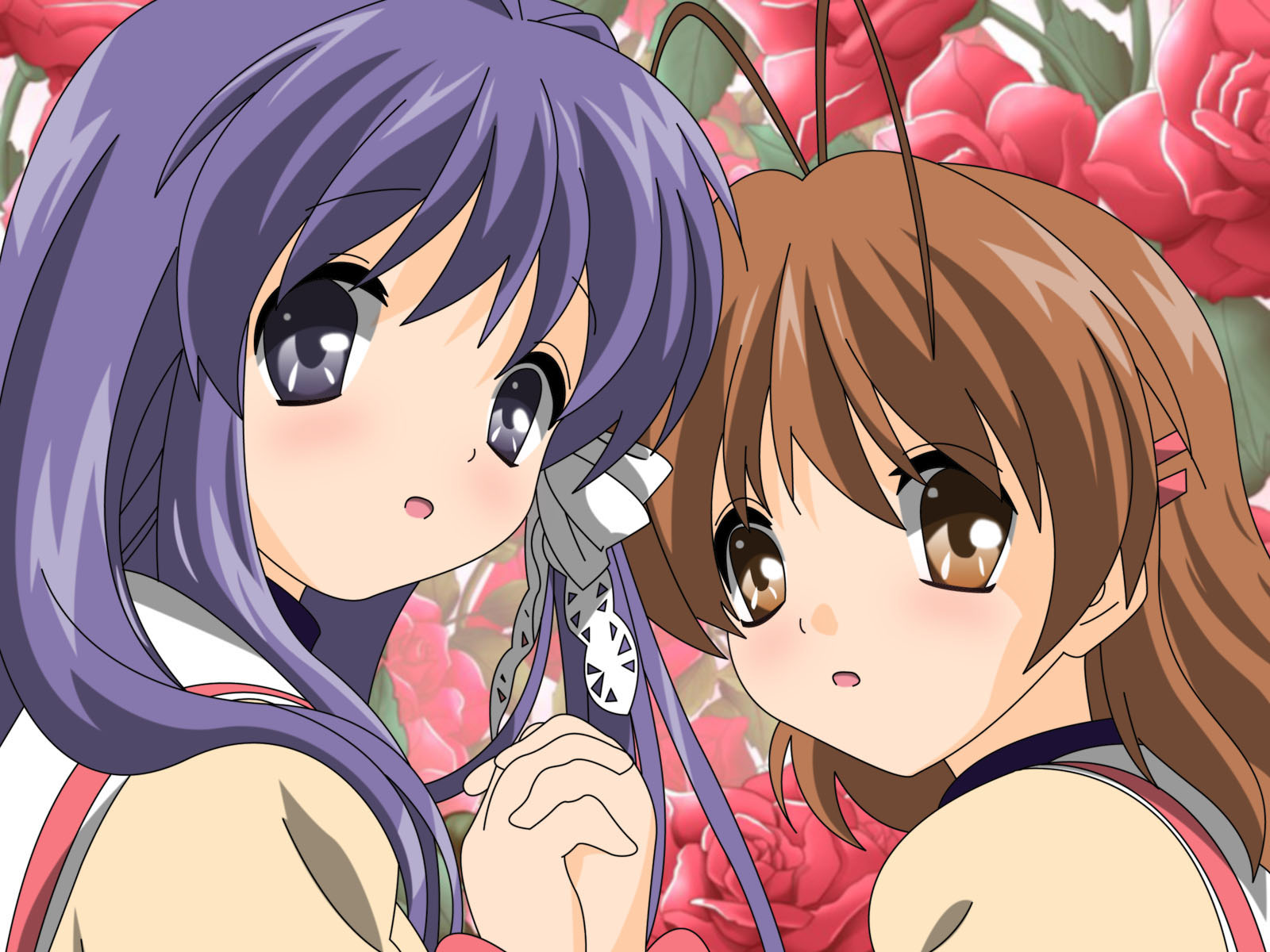 Descarga gratis la imagen Animado, Kyo Fujibayashi, Clannad, Nagisa Furukawa en el escritorio de tu PC