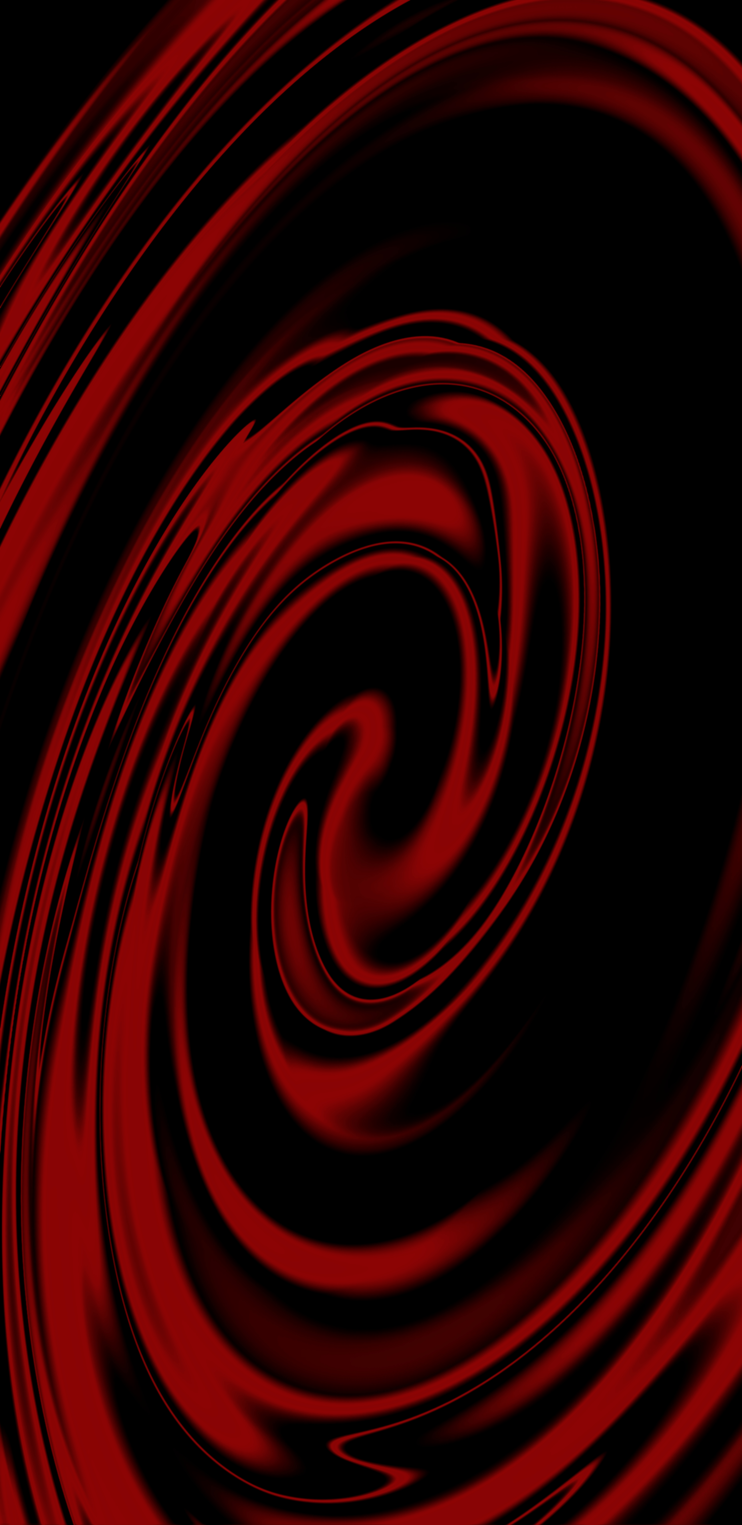 involute, abstract, black, red, spiral, swirling HD wallpaper